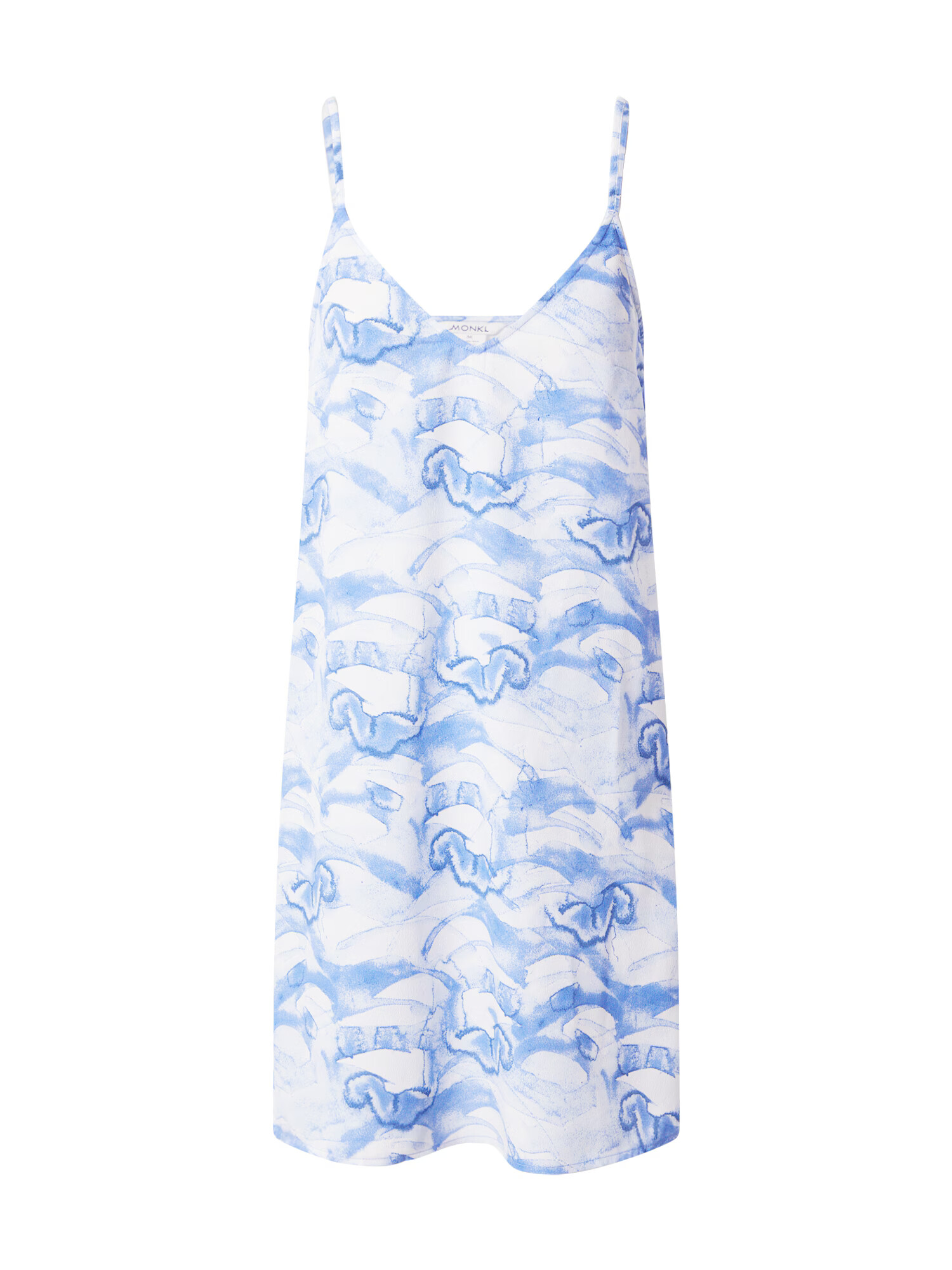 Monki Rochie albastru / azur / alb - Pled.ro