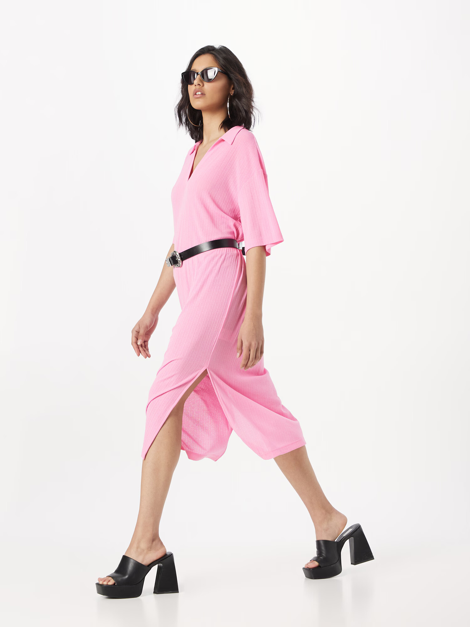 Monki Rochie roz - Pled.ro