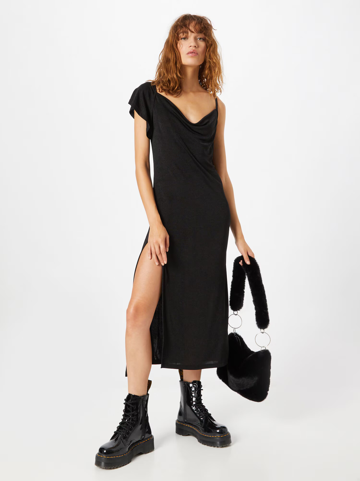 Monki Rochie negru - Pled.ro