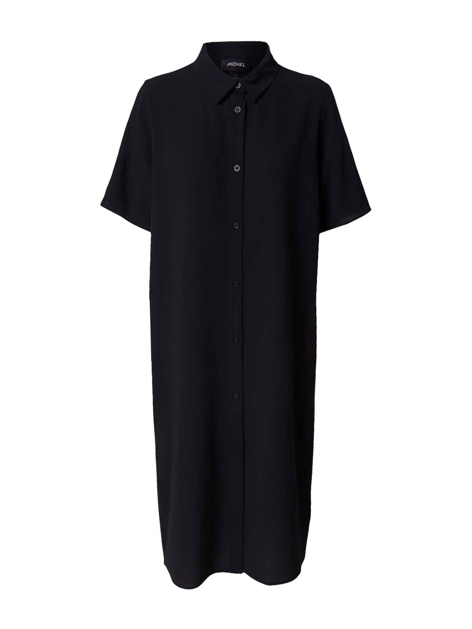 Monki Rochie tip bluză negru - Pled.ro