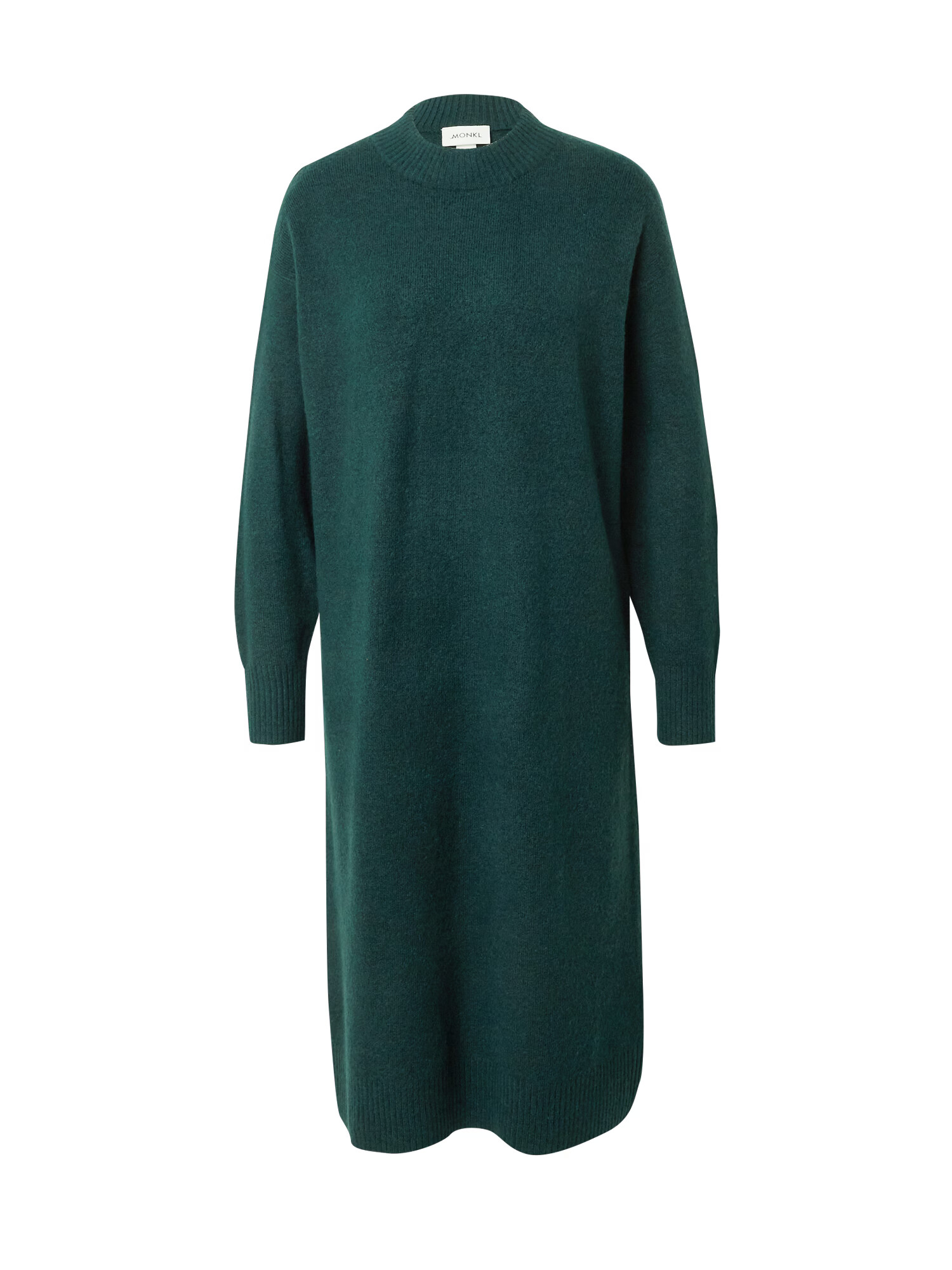 Monki Rochie tricotat verde smarald - Pled.ro