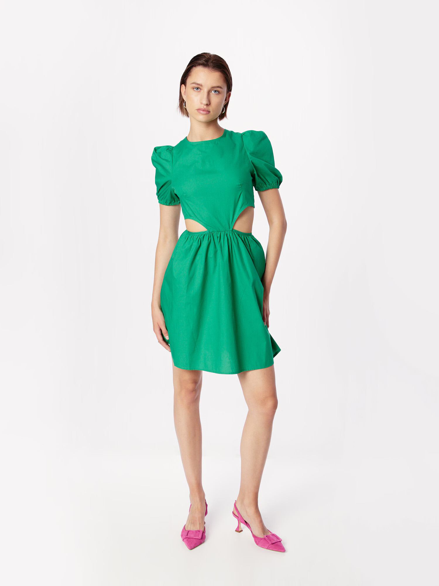 Monki Rochie verde - Pled.ro