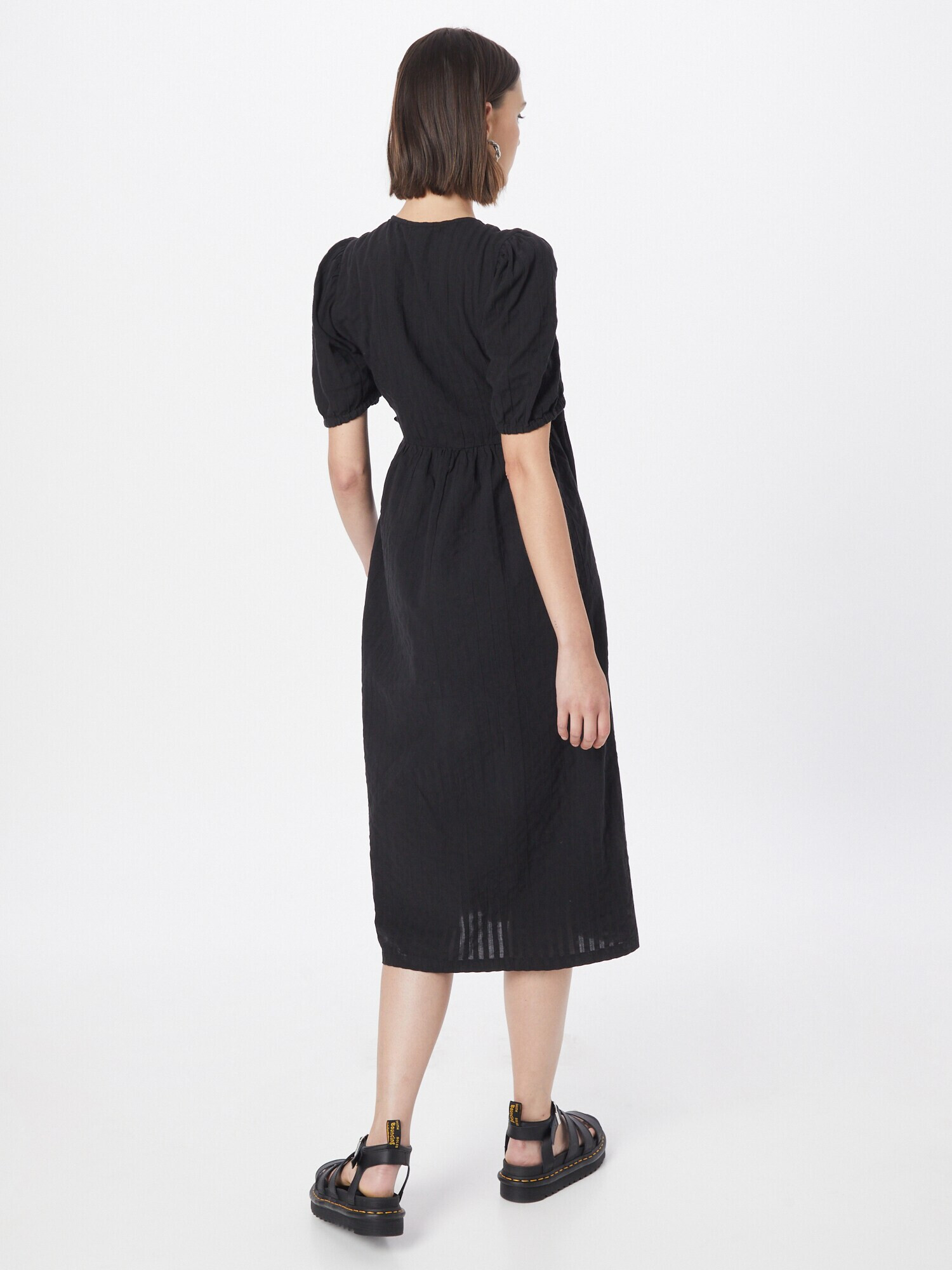 Monki Rochie negru - Pled.ro