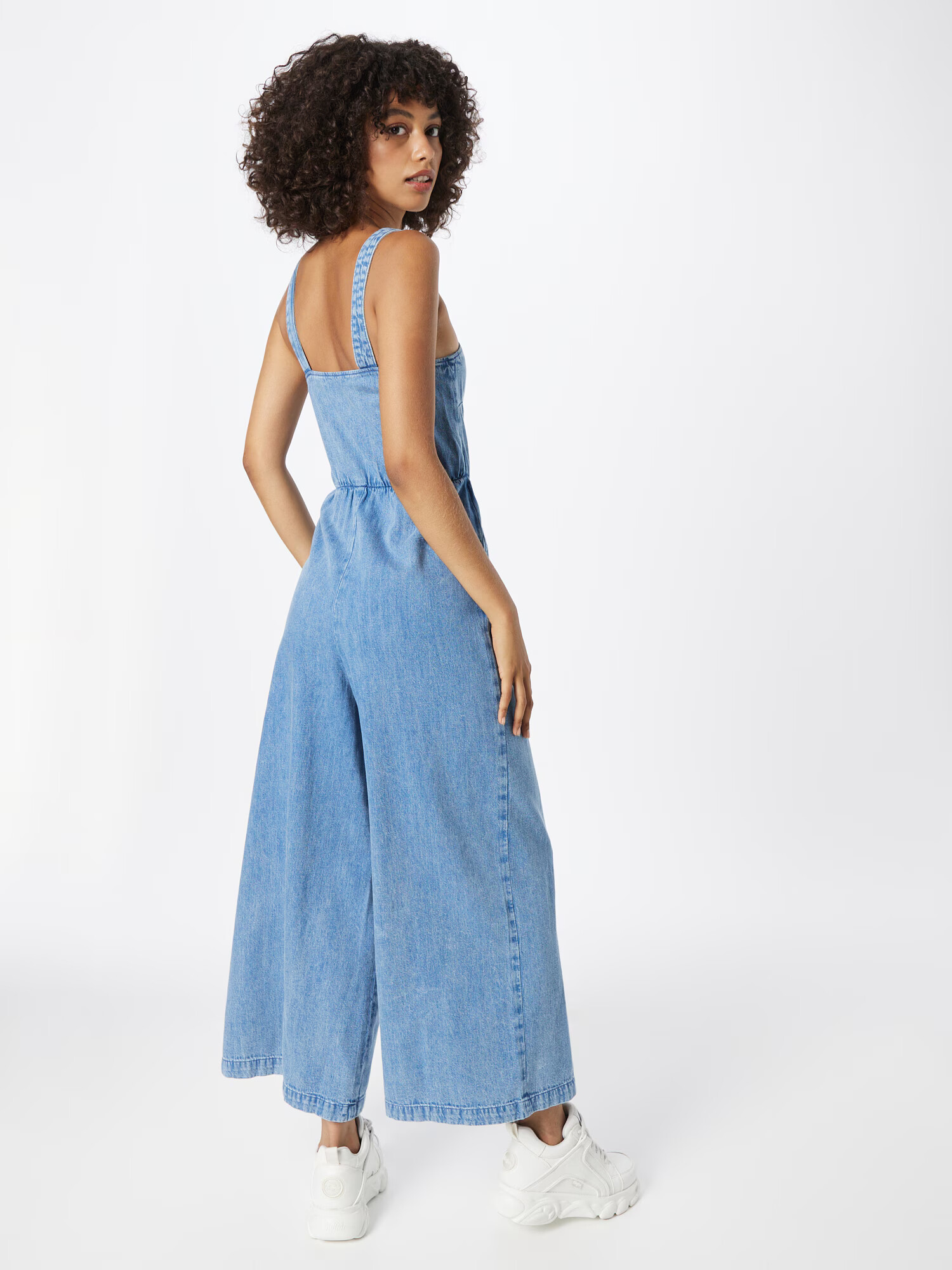 Monki Salopeta albastru denim - Pled.ro