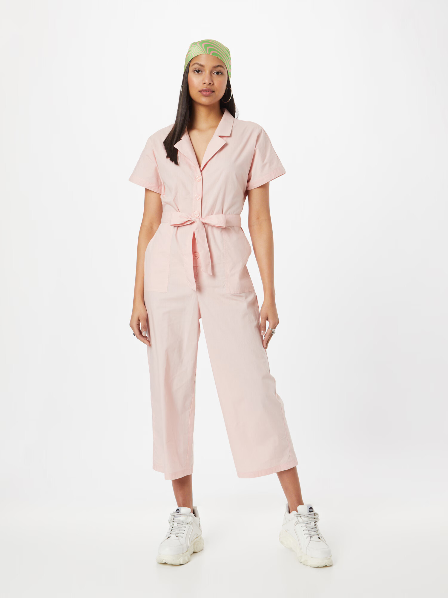 Monki Salopeta roz pastel - Pled.ro