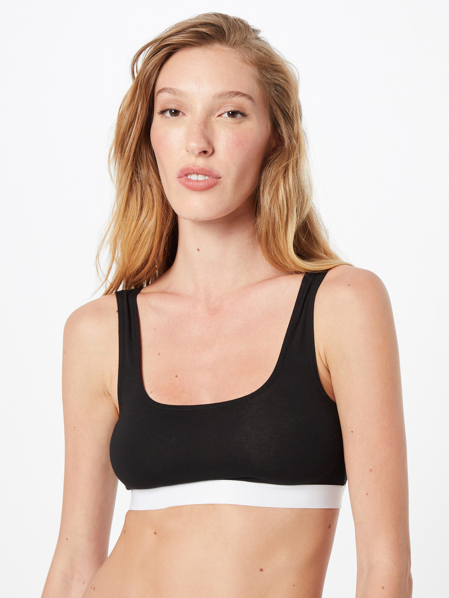 Monki Sutien negru / alb - Pled.ro