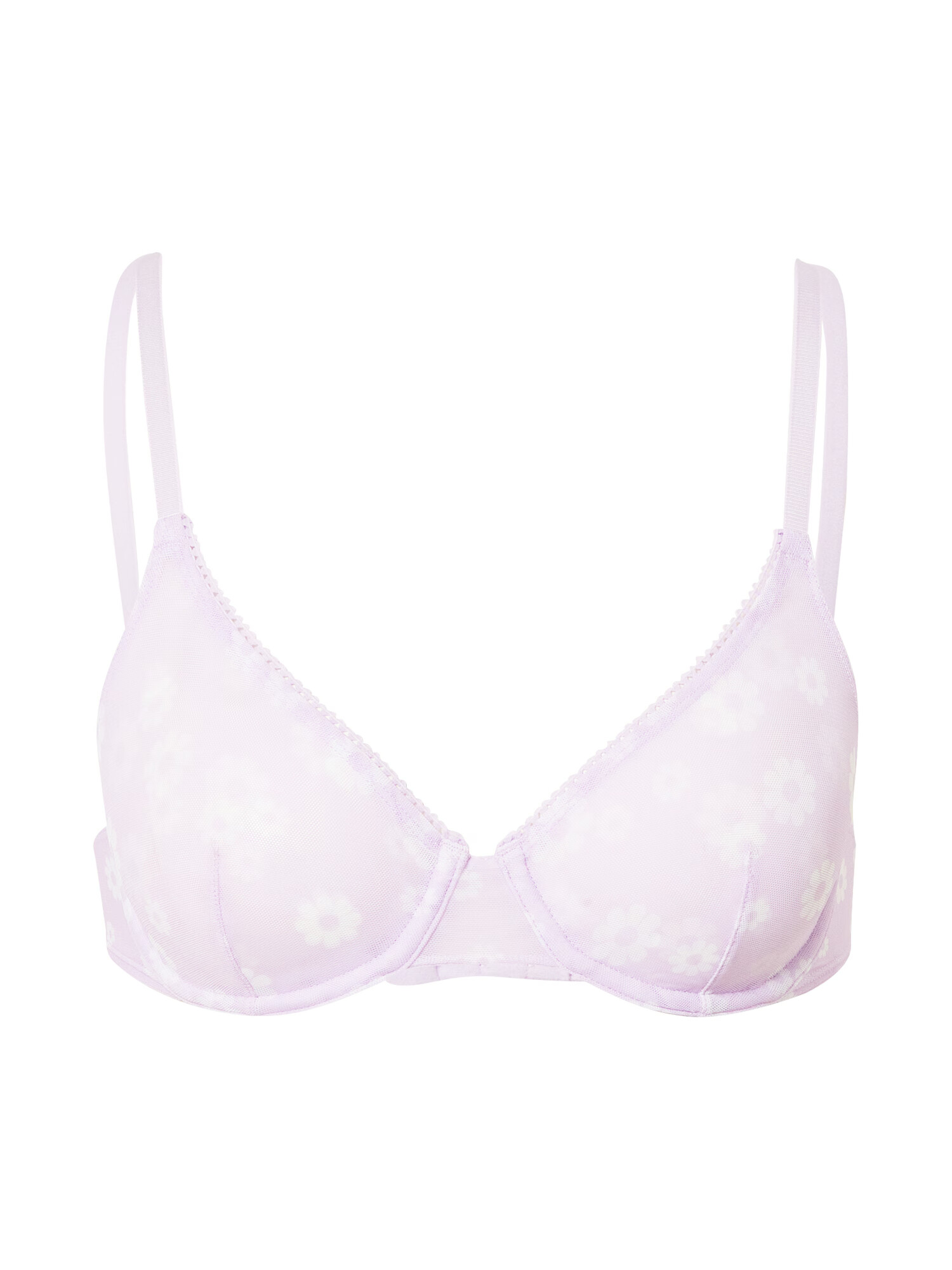 Monki Sutien mov pastel / alb - Pled.ro