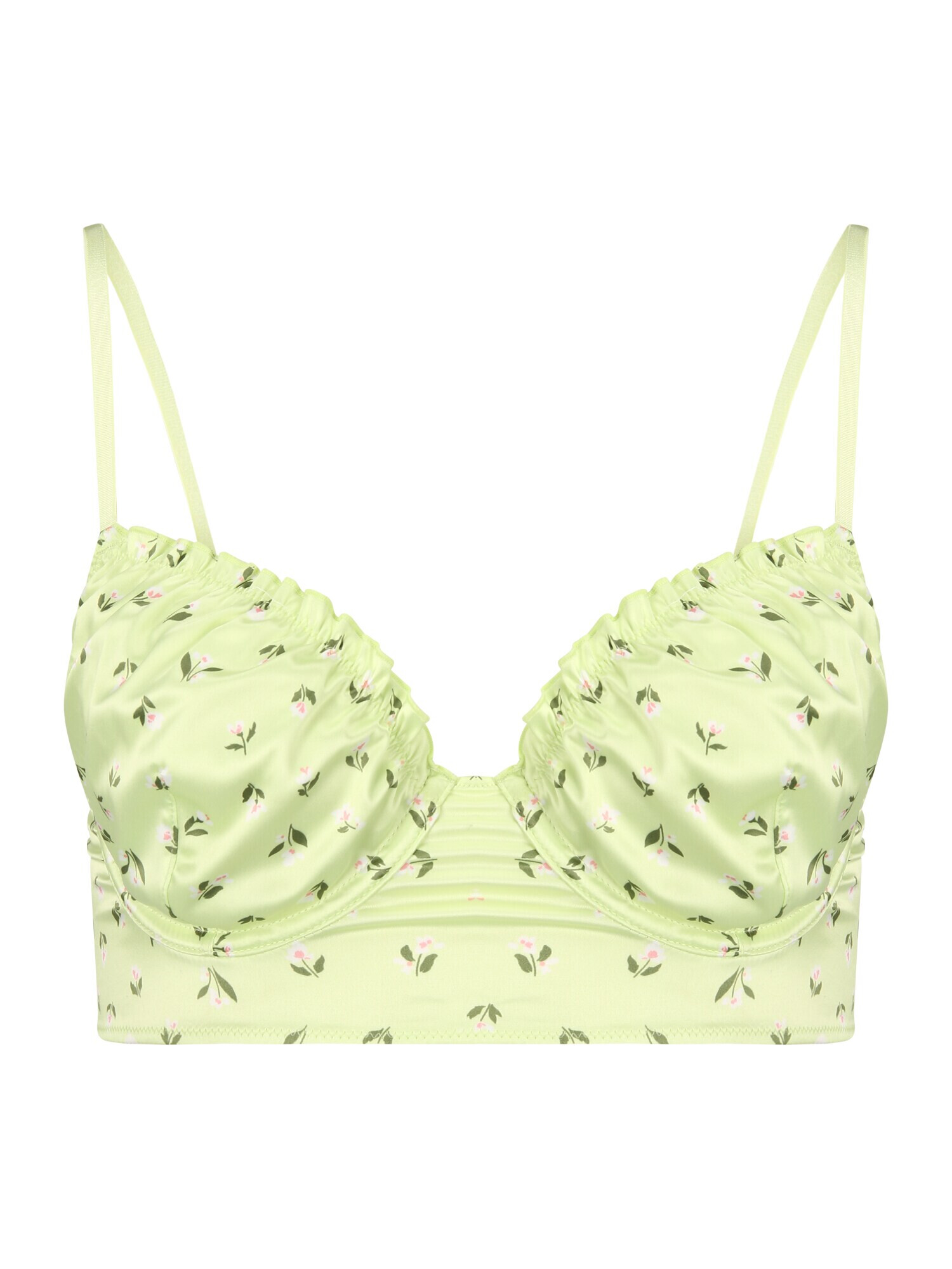 Monki Sutien verde / verde deschis / roz / alb - Pled.ro