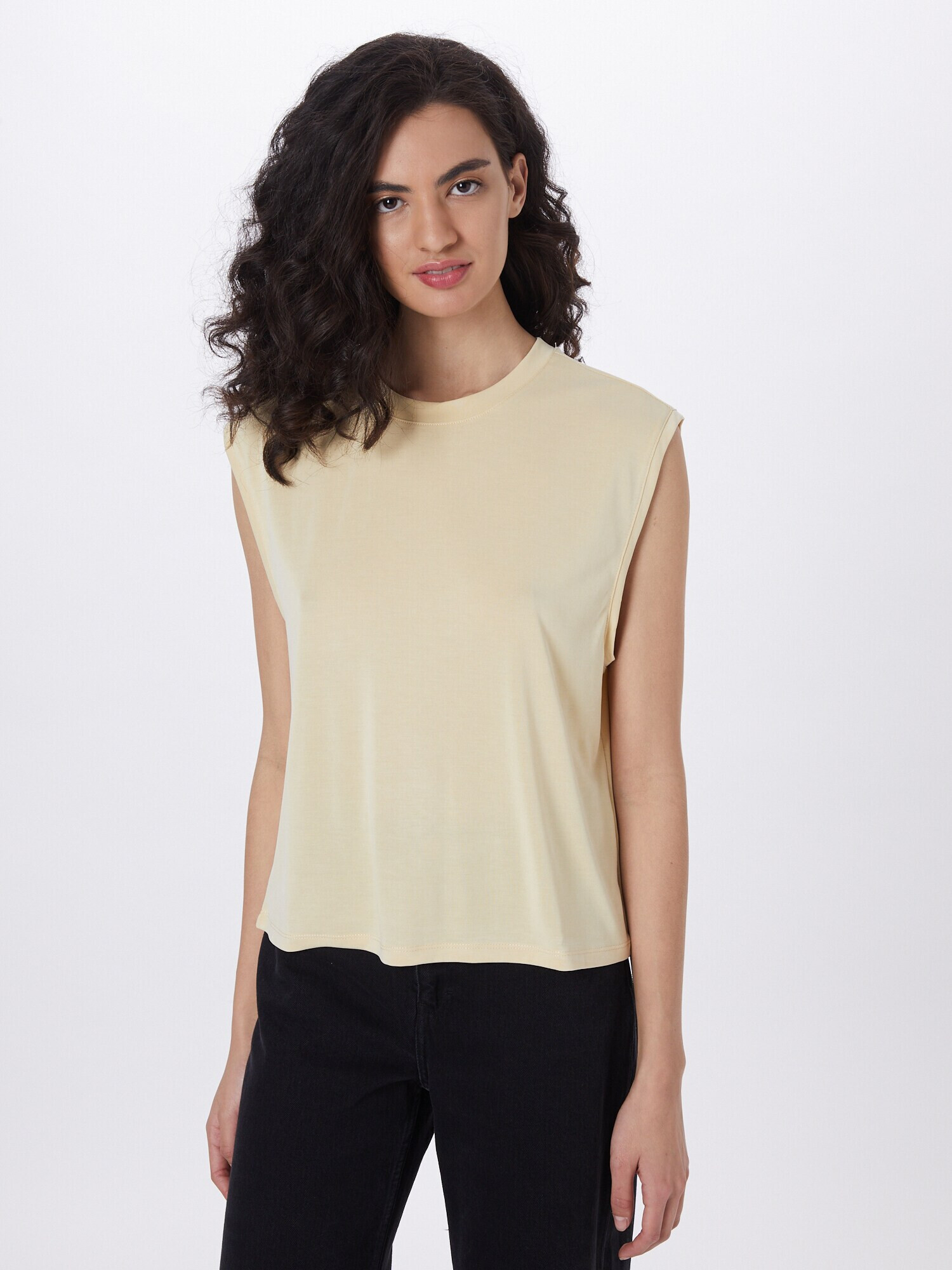 Monki Top bej - Pled.ro