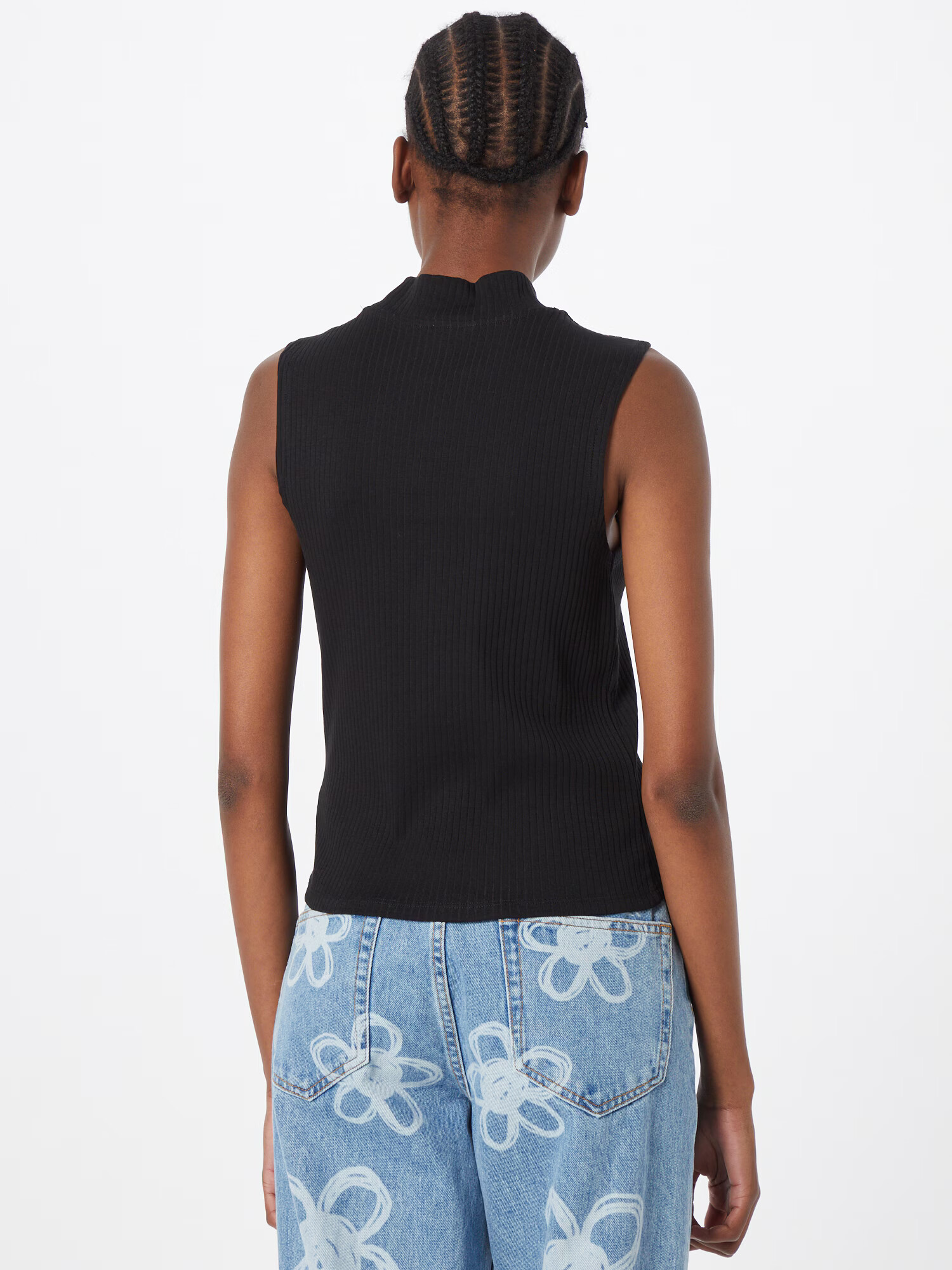 Monki Top negru - Pled.ro