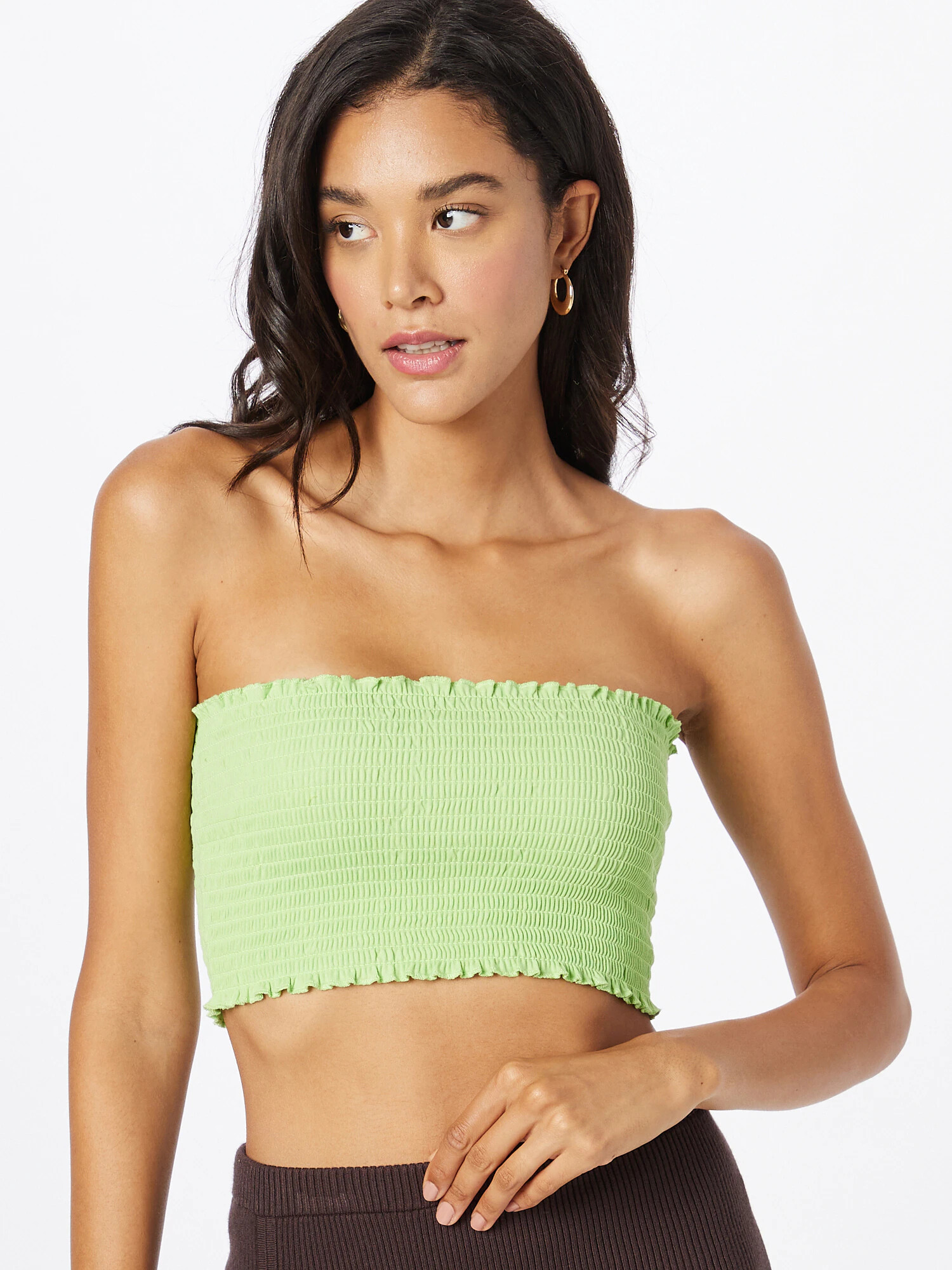 Monki Top verde deschis - Pled.ro