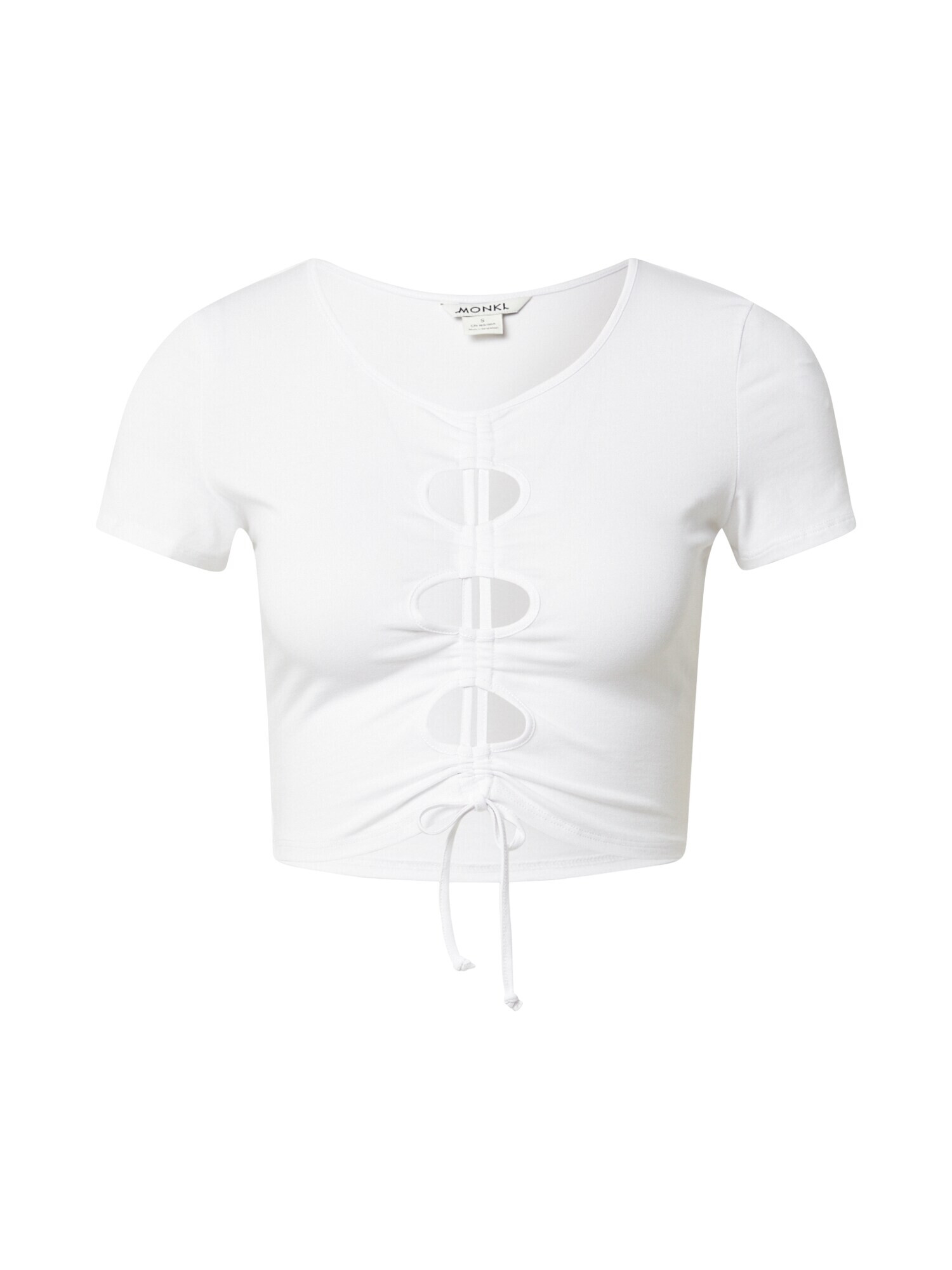 Monki Tricou alb - Pled.ro