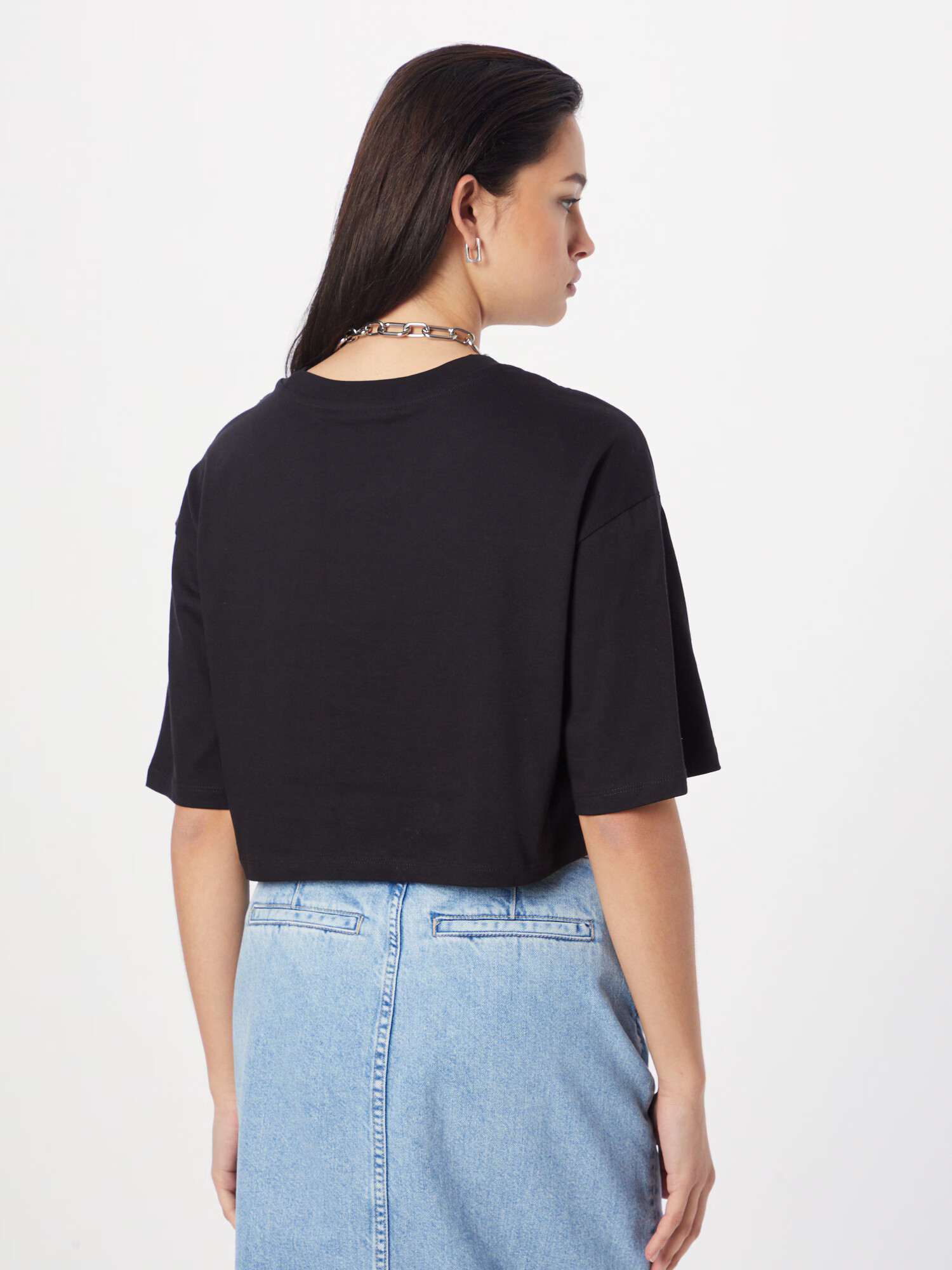 Monki Tricou negru - Pled.ro