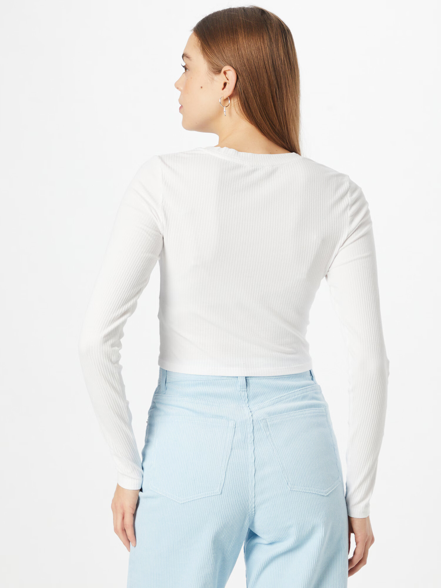 Monki Tricou alb - Pled.ro