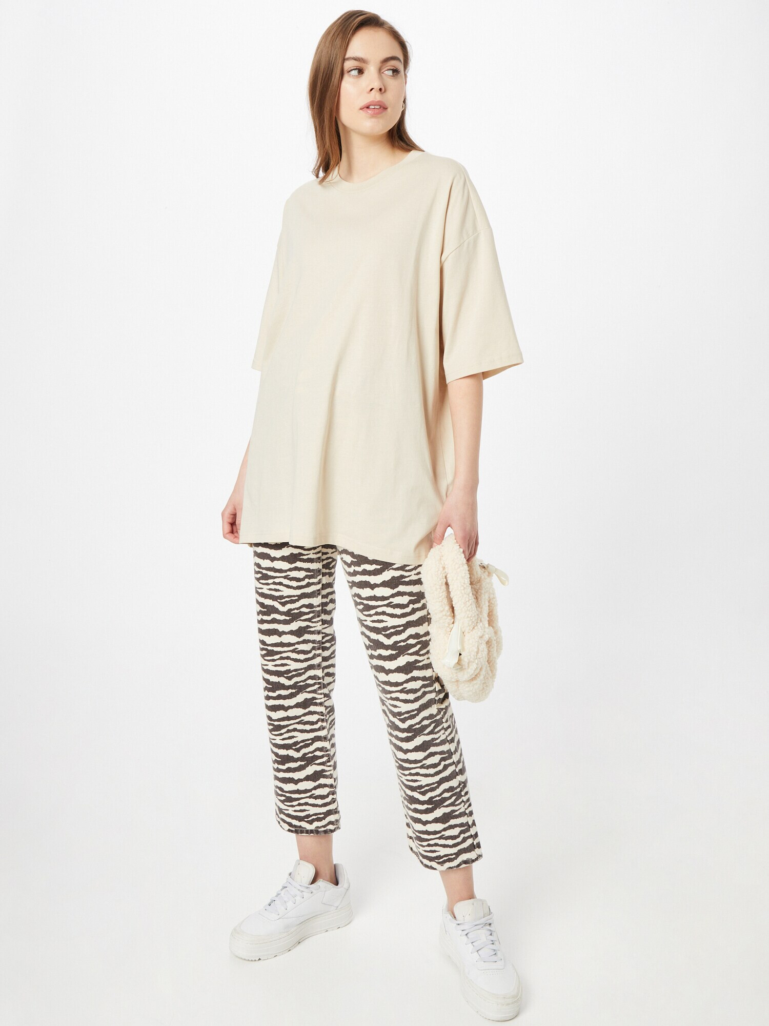 Monki Tricou bej - Pled.ro