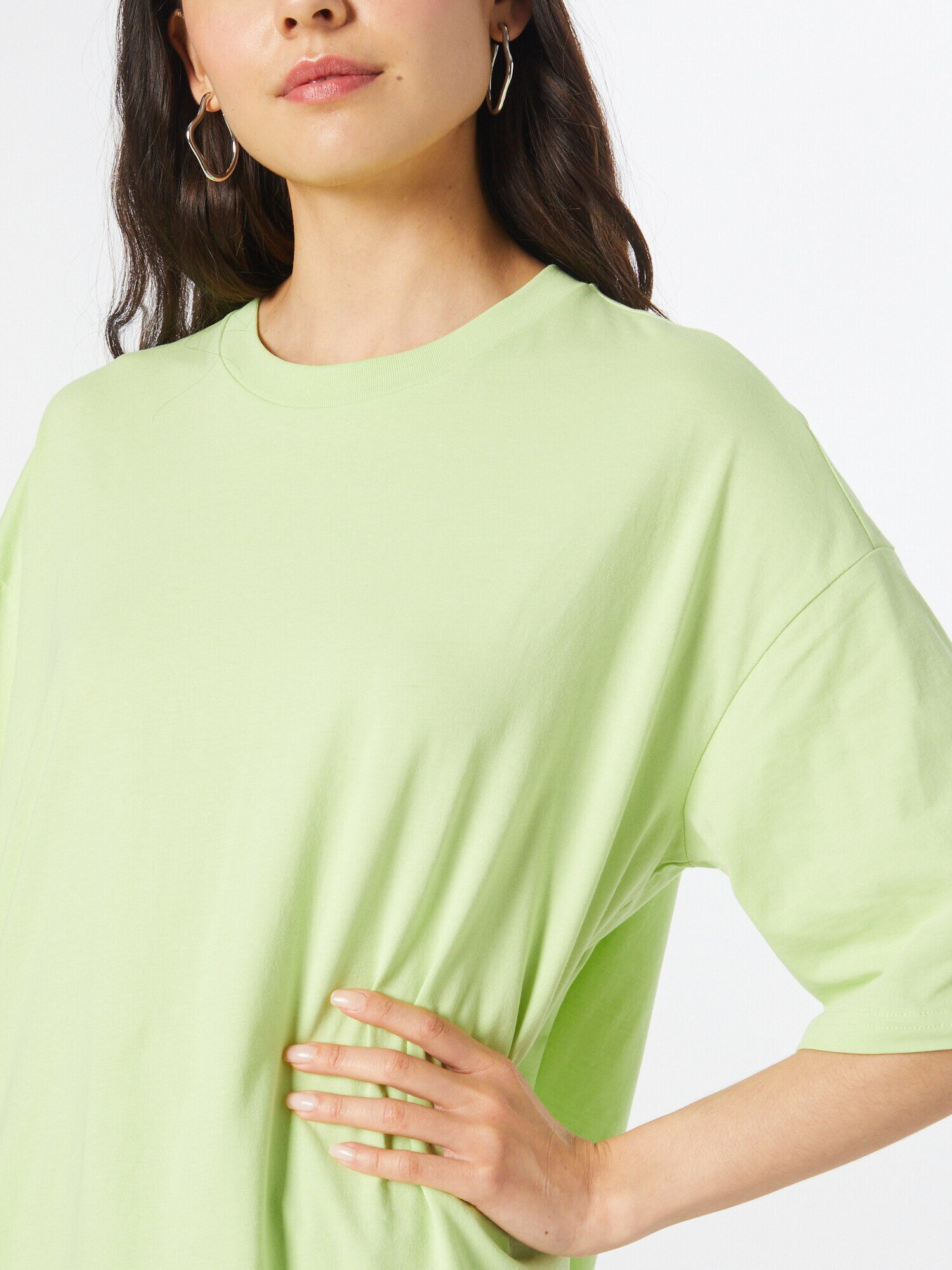 Monki Tricou verde măr - Pled.ro