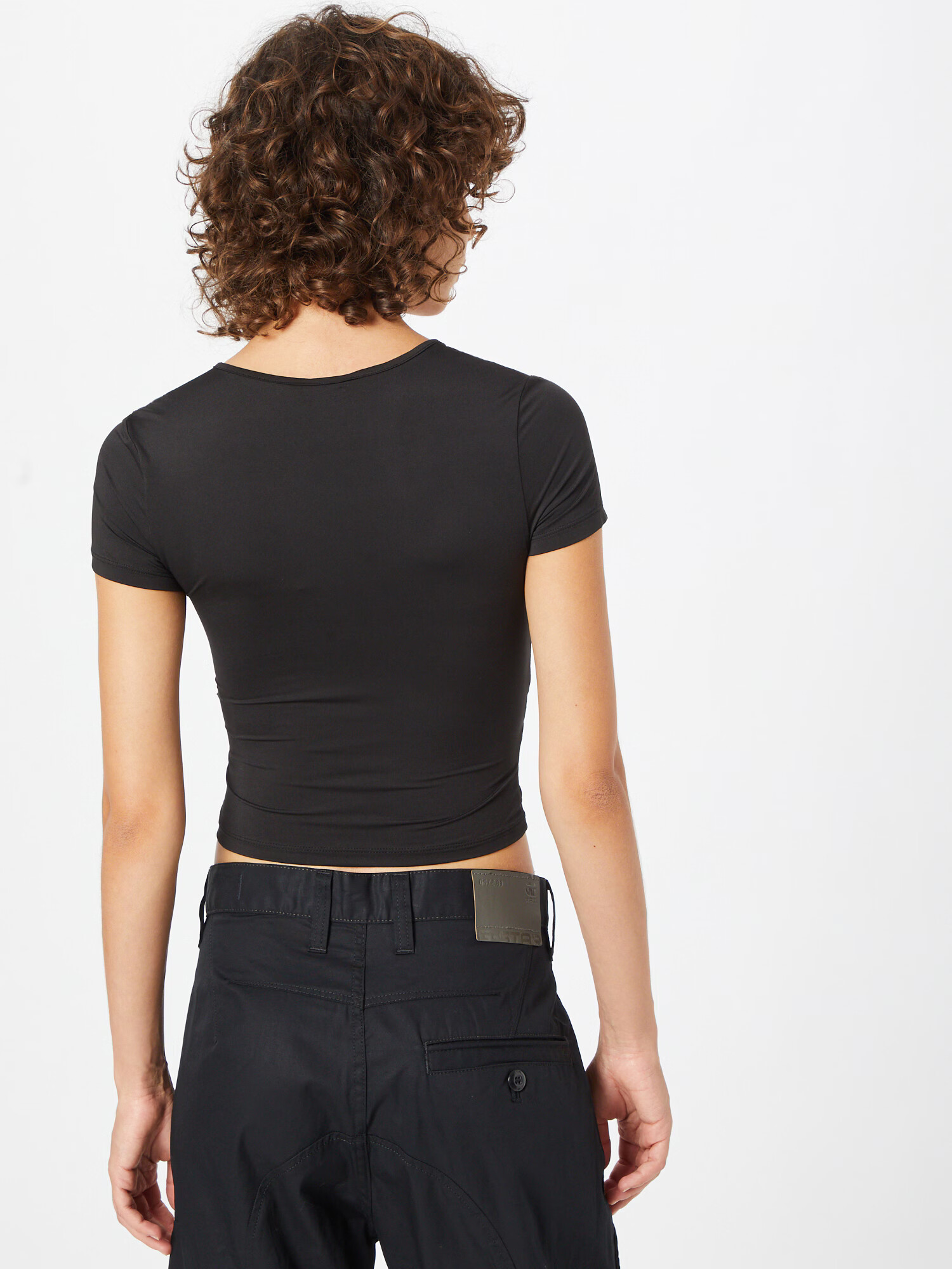 Monki Tricou negru - Pled.ro