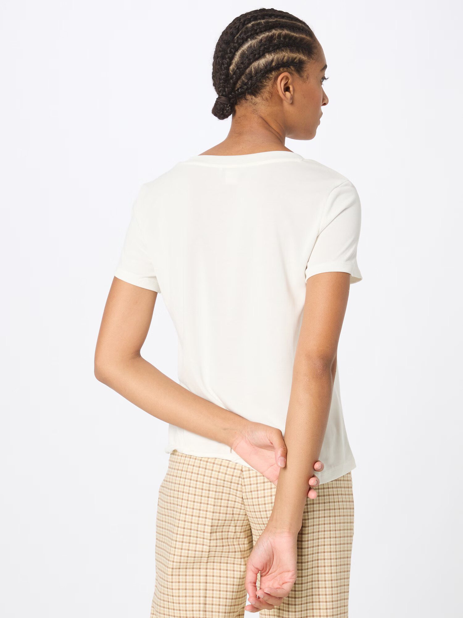 Monki Tricou alb - Pled.ro