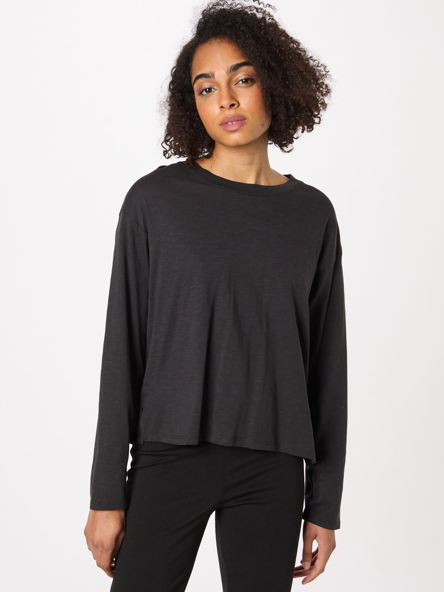 Monki Tricou negru - Pled.ro