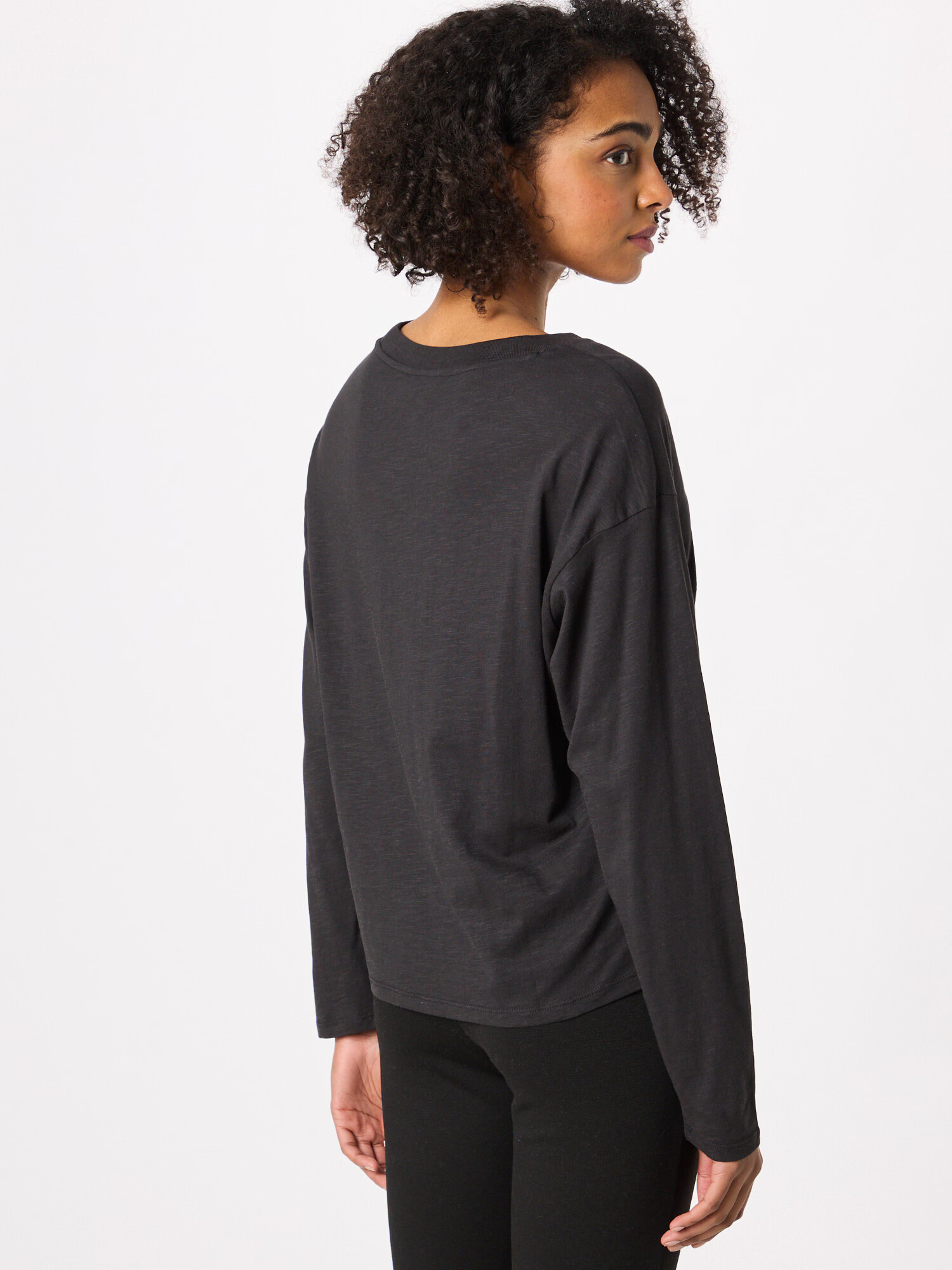 Monki Tricou negru - Pled.ro