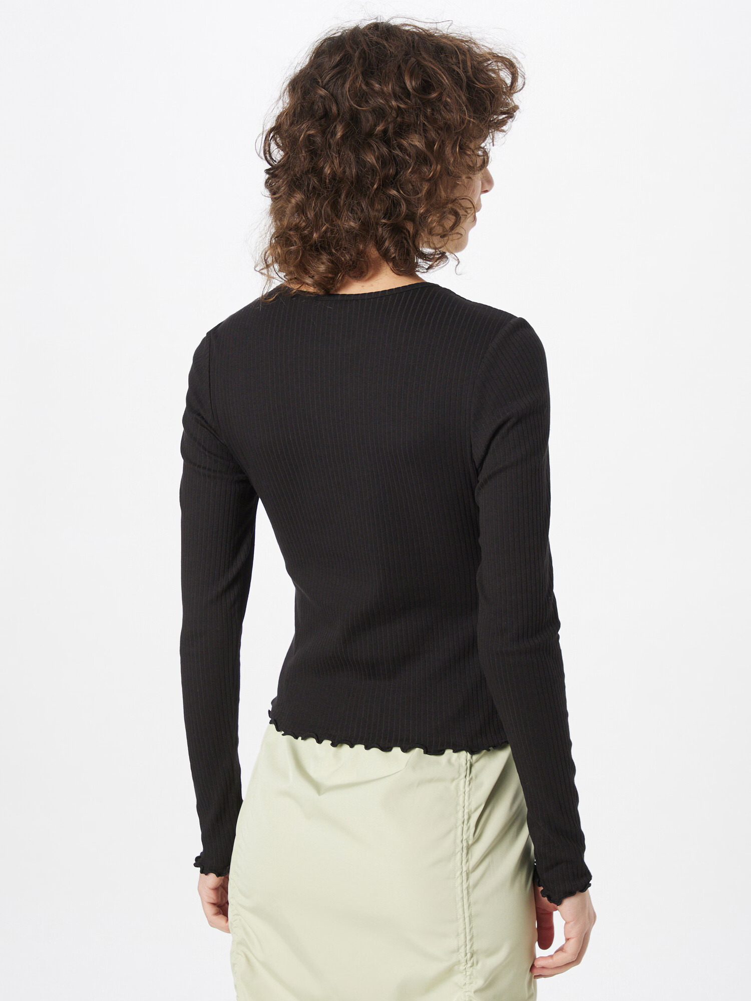 Monki Tricou negru - Pled.ro