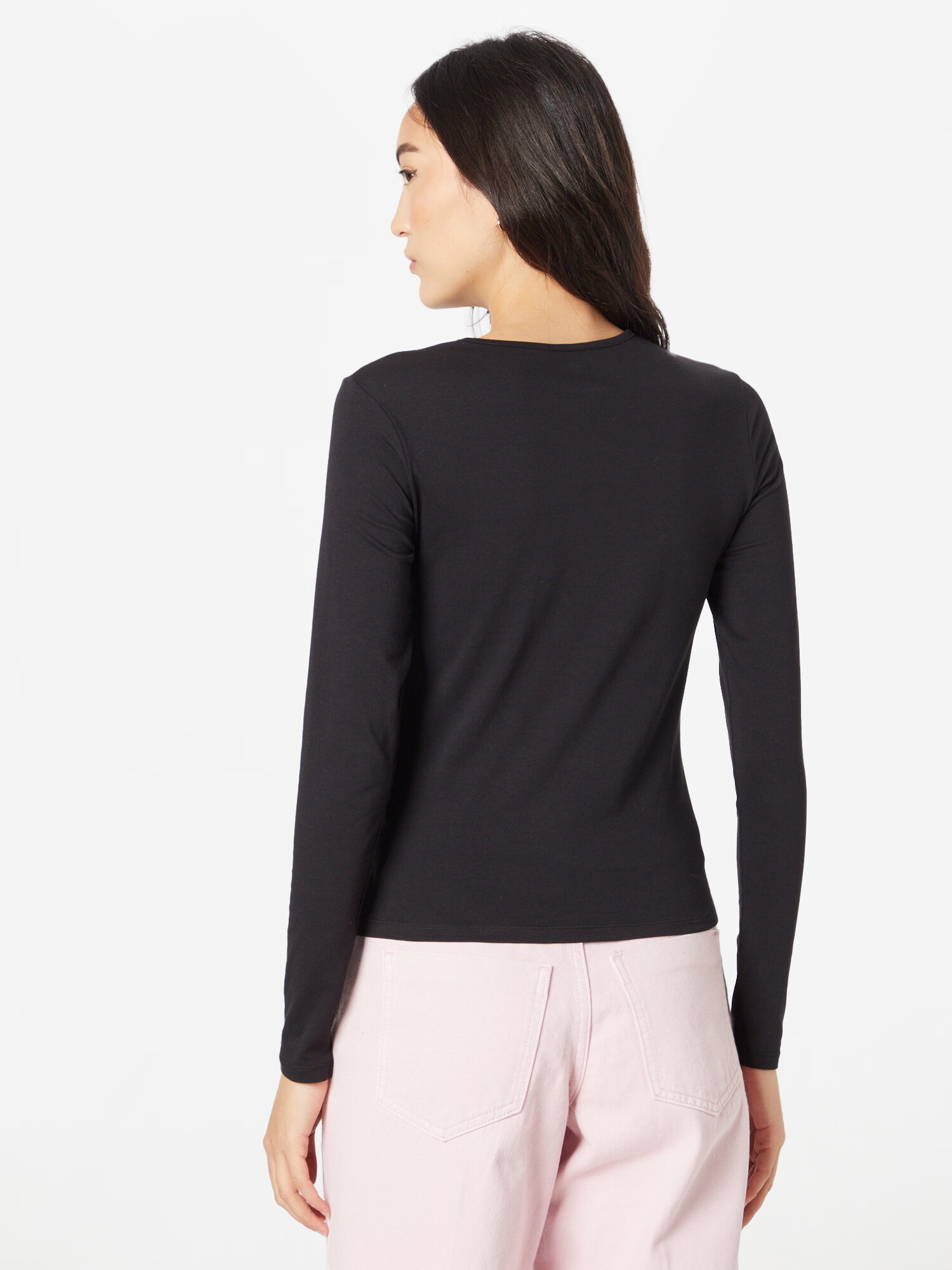 Monki Tricou negru - Pled.ro