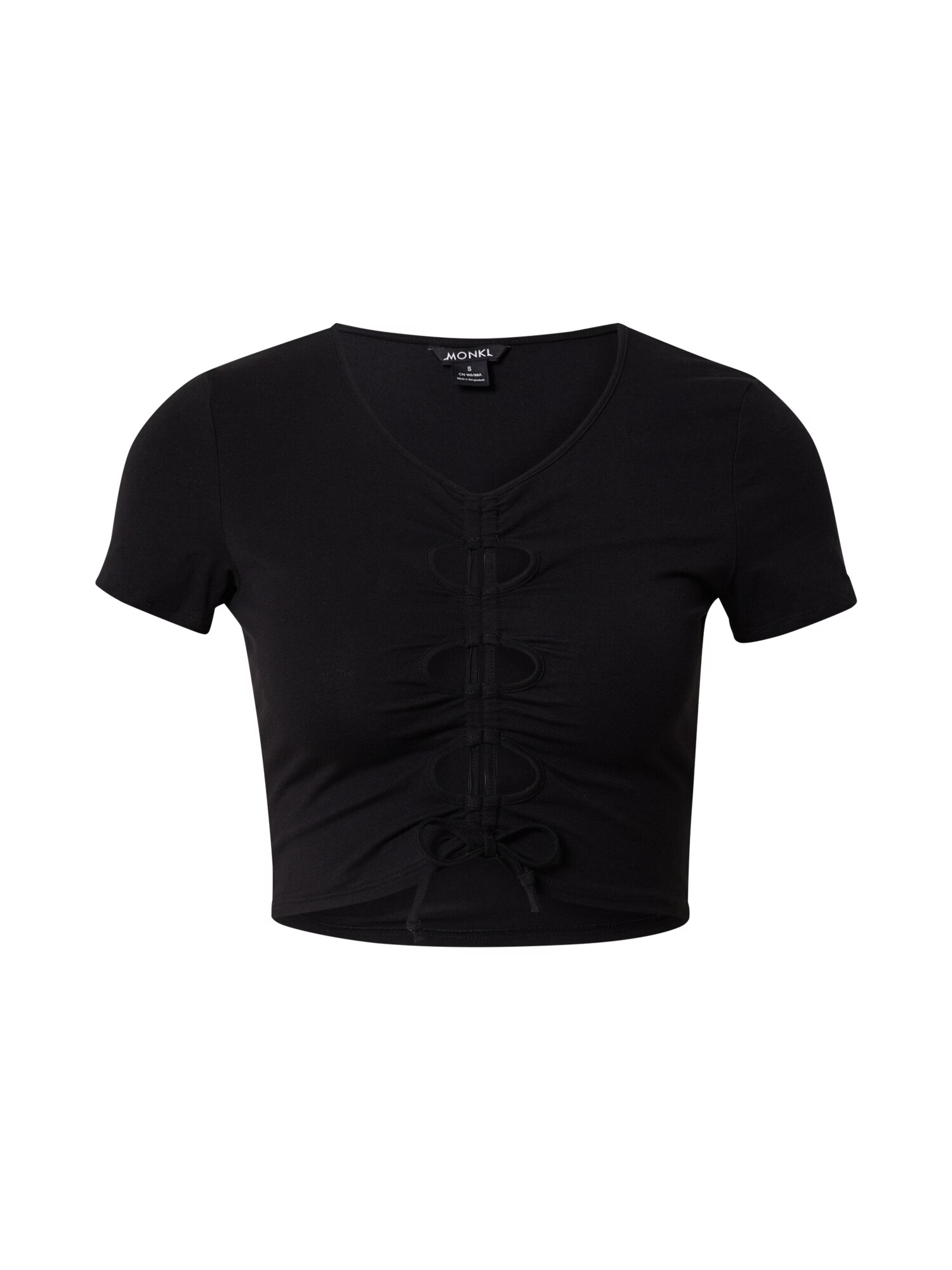 Monki Tricou negru - Pled.ro