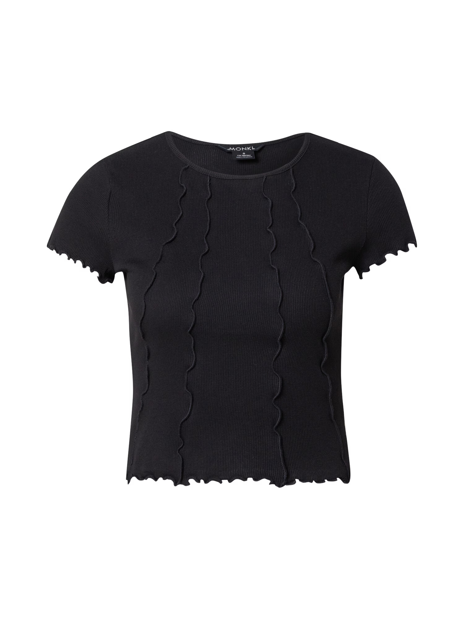 Monki Tricou negru - Pled.ro