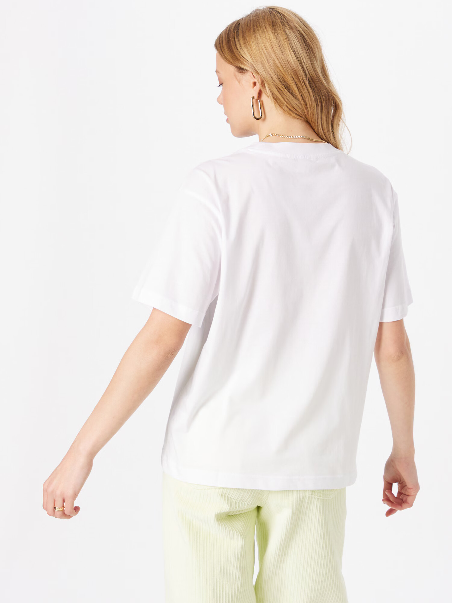 Monki Tricou crem / verde jad / mov orhidee / negru / alb - Pled.ro