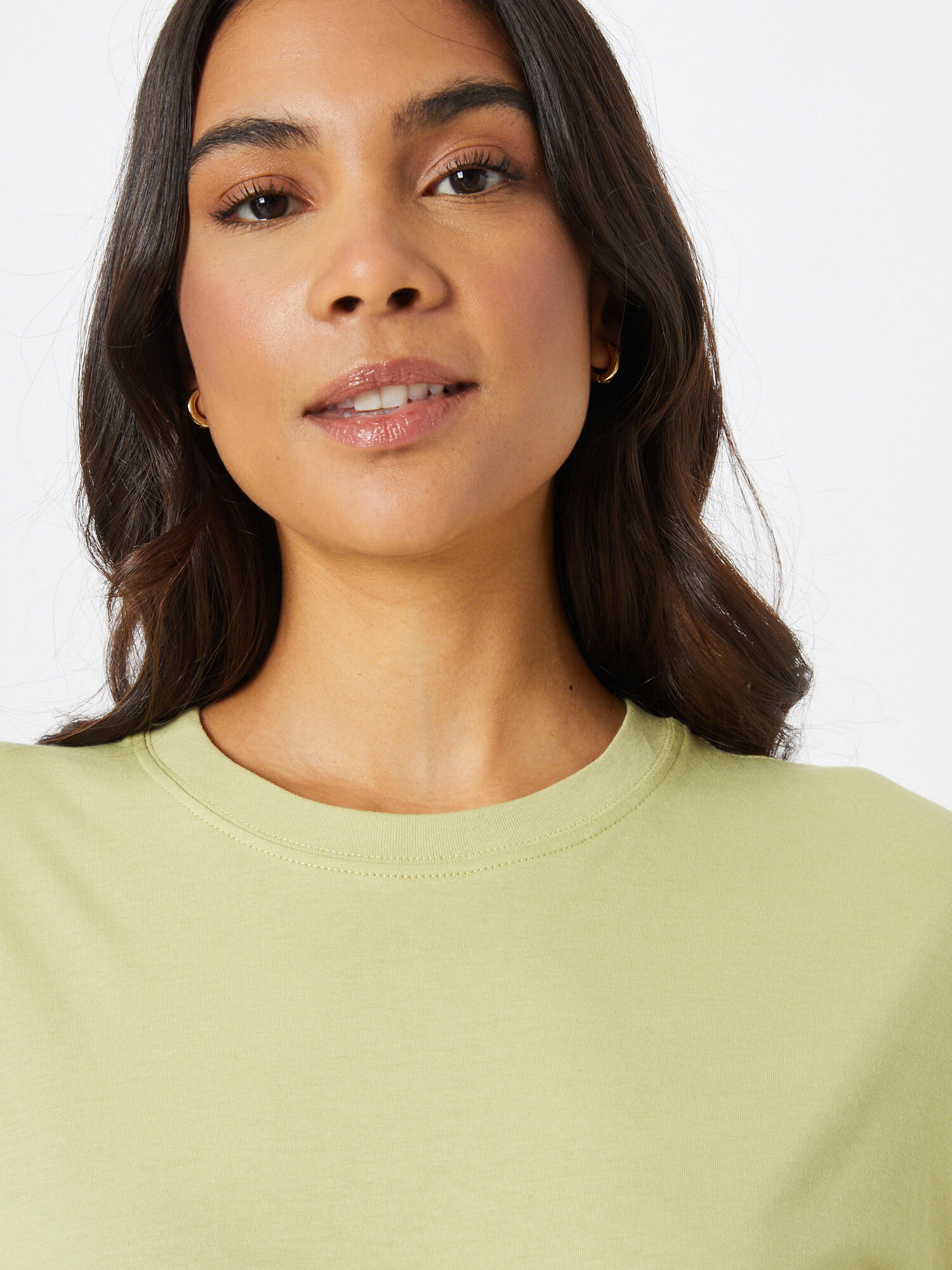 Monki Tricou verde pastel - Pled.ro