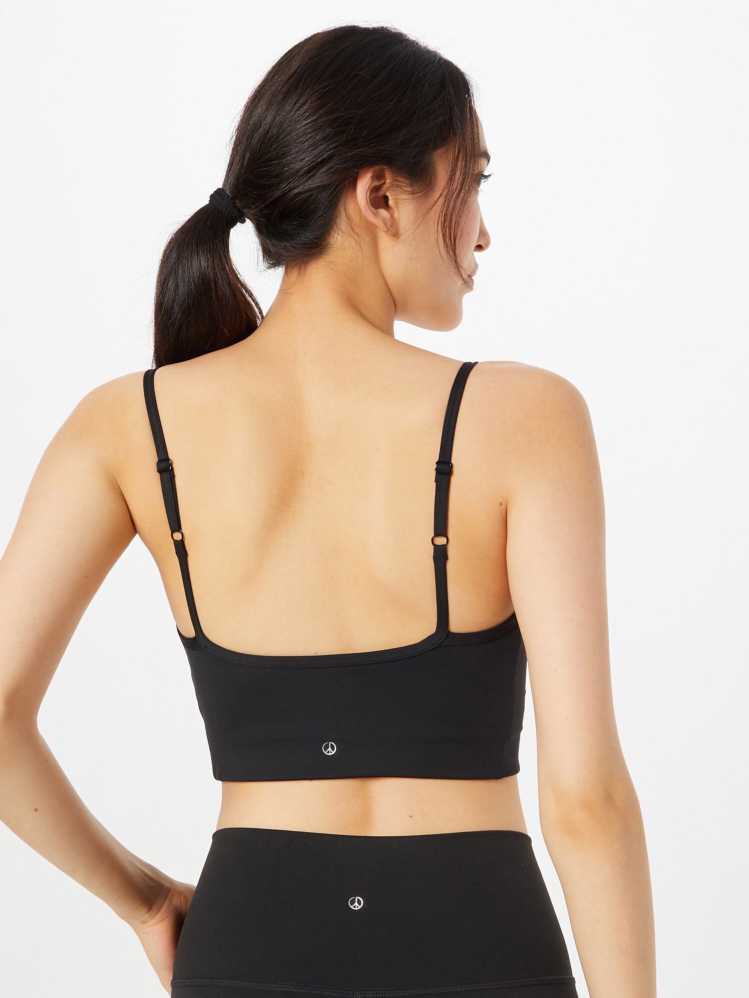 Moonchild Yoga Wear Sutien 'Lunar Luxe' negru - Pled.ro