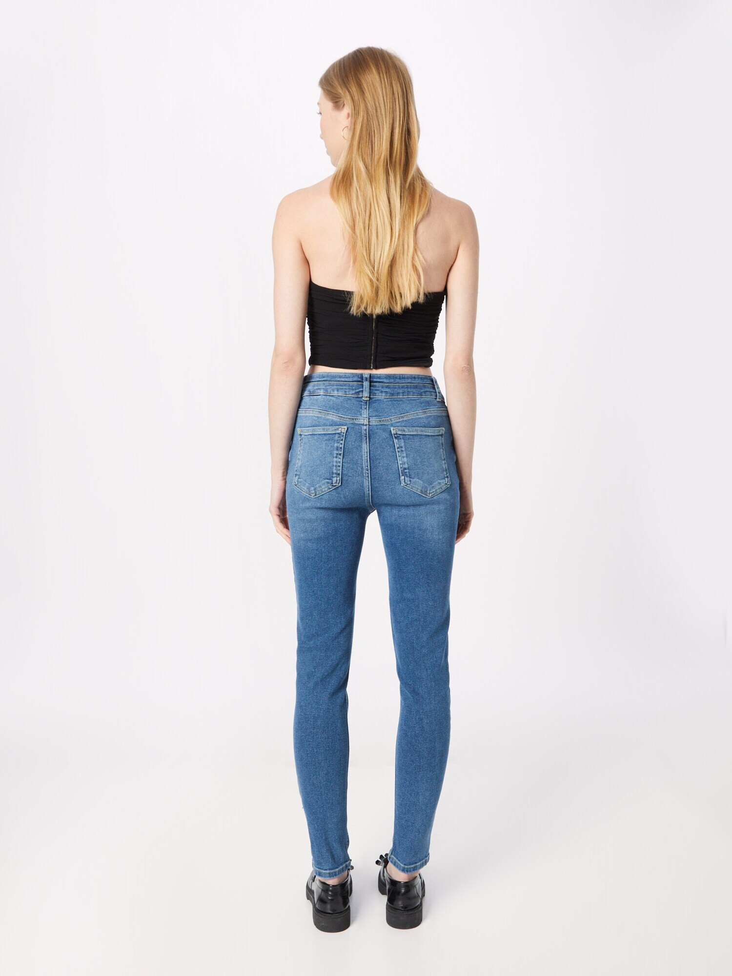 MORE & MORE Jeans albastru denim - Pled.ro