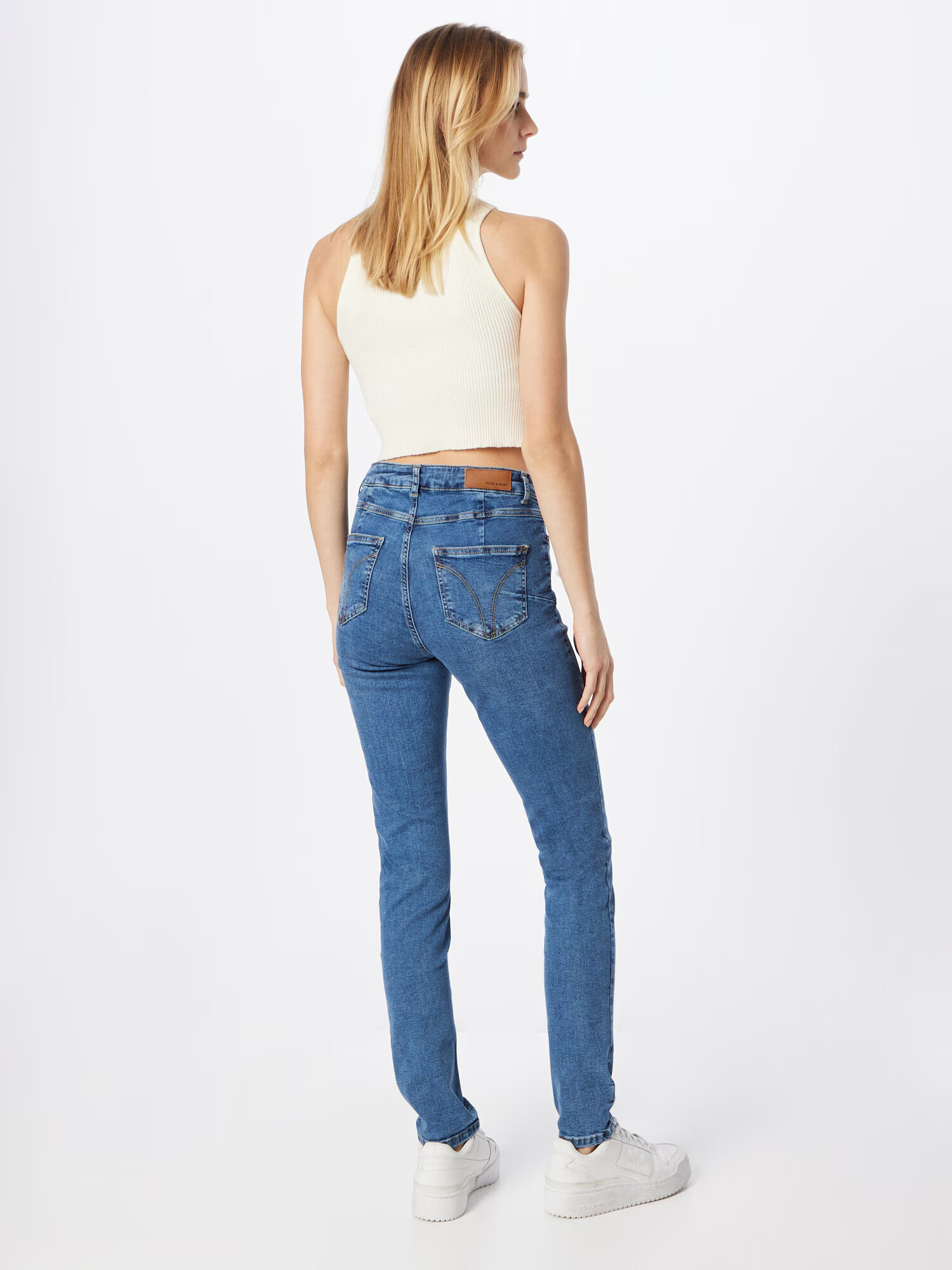 MORE & MORE Jeans albastru denim - Pled.ro