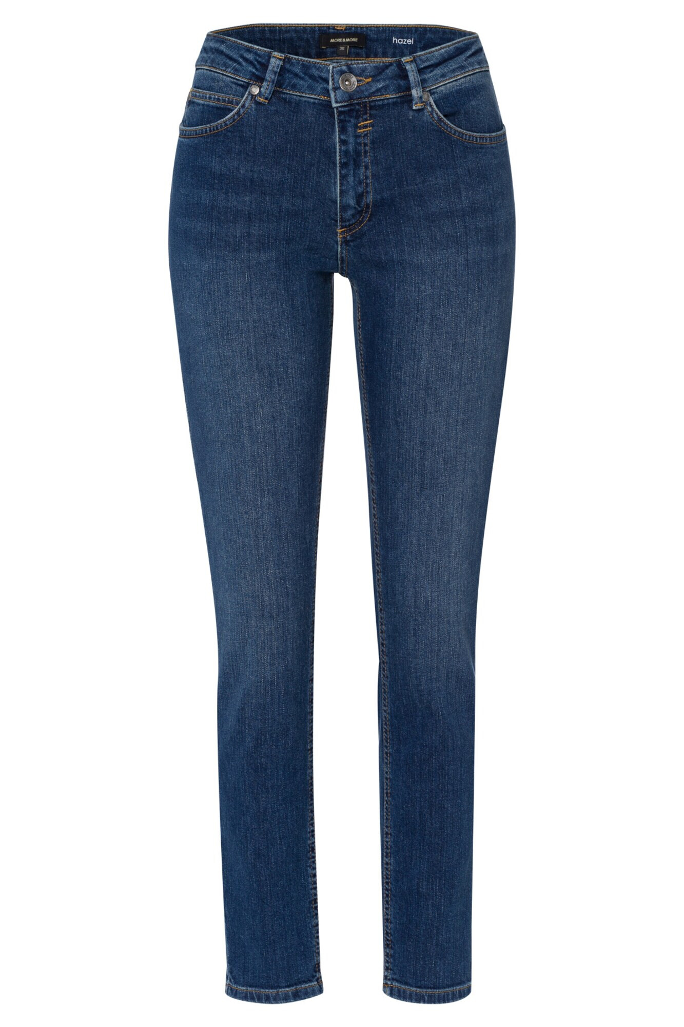 MORE & MORE Jeans 'Hazel' albastru denim - Pled.ro