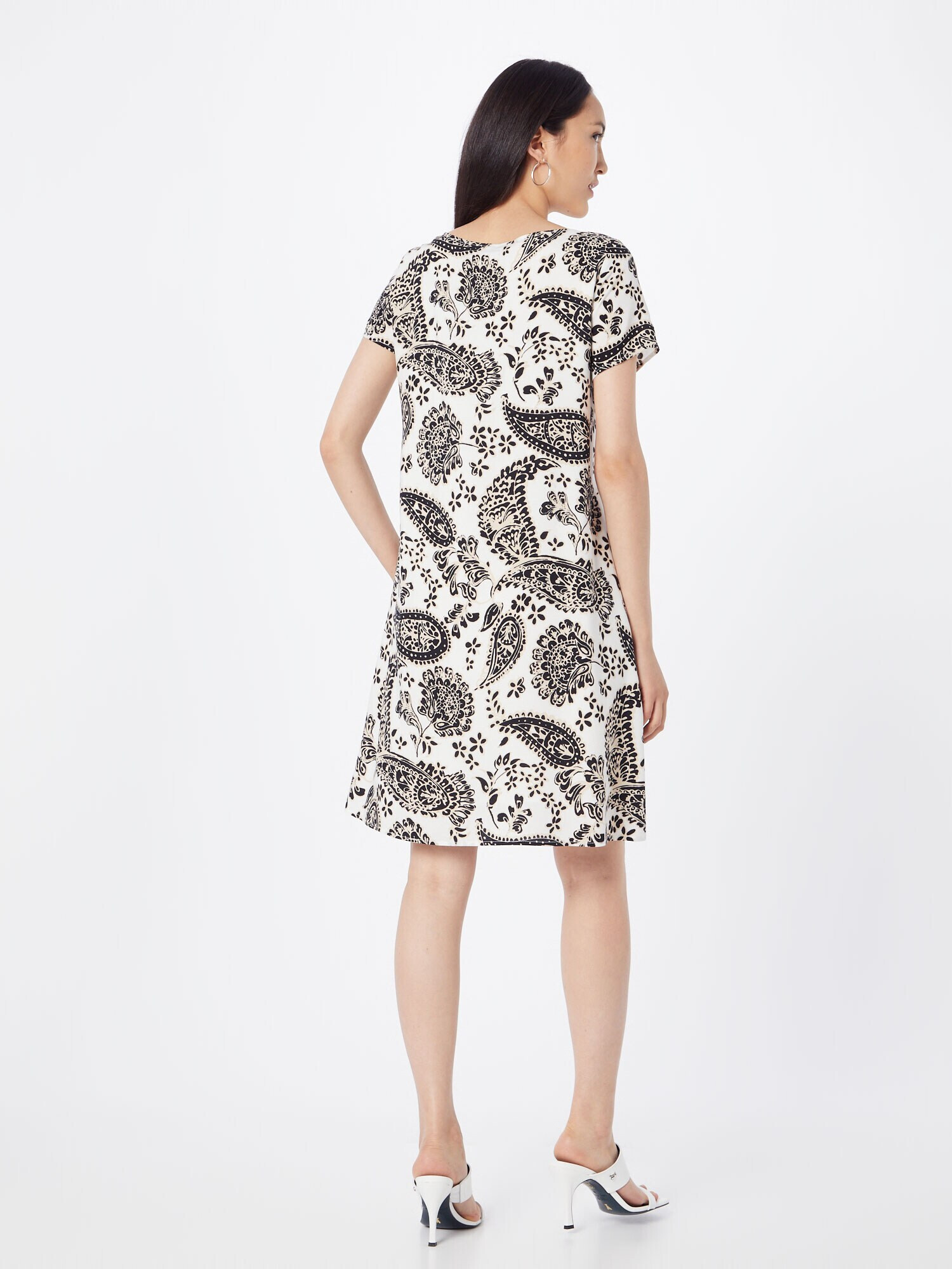 MORE & MORE Rochie ecru / negru / alb - Pled.ro