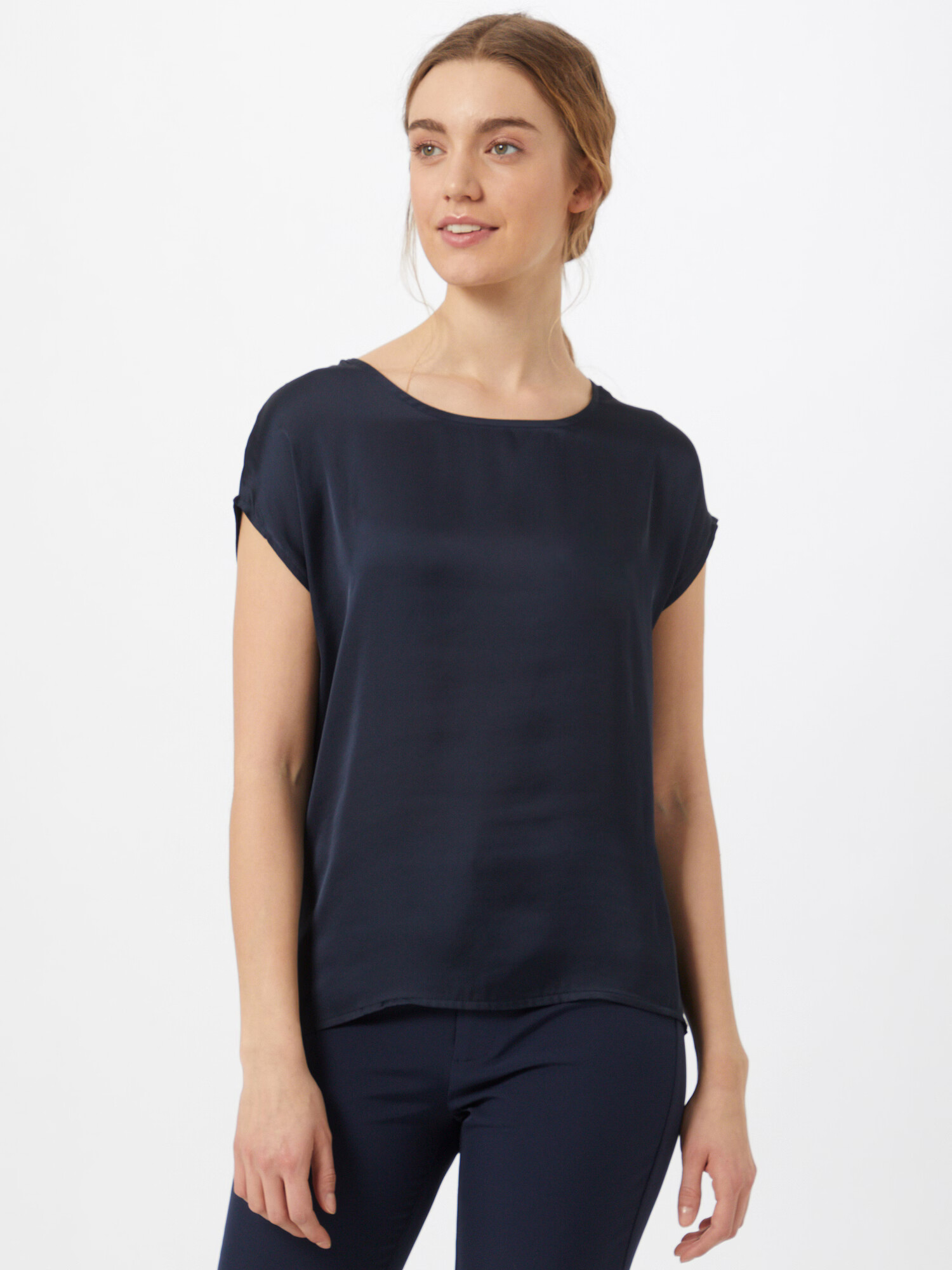 MORE & MORE Tricou albastru marin - Pled.ro