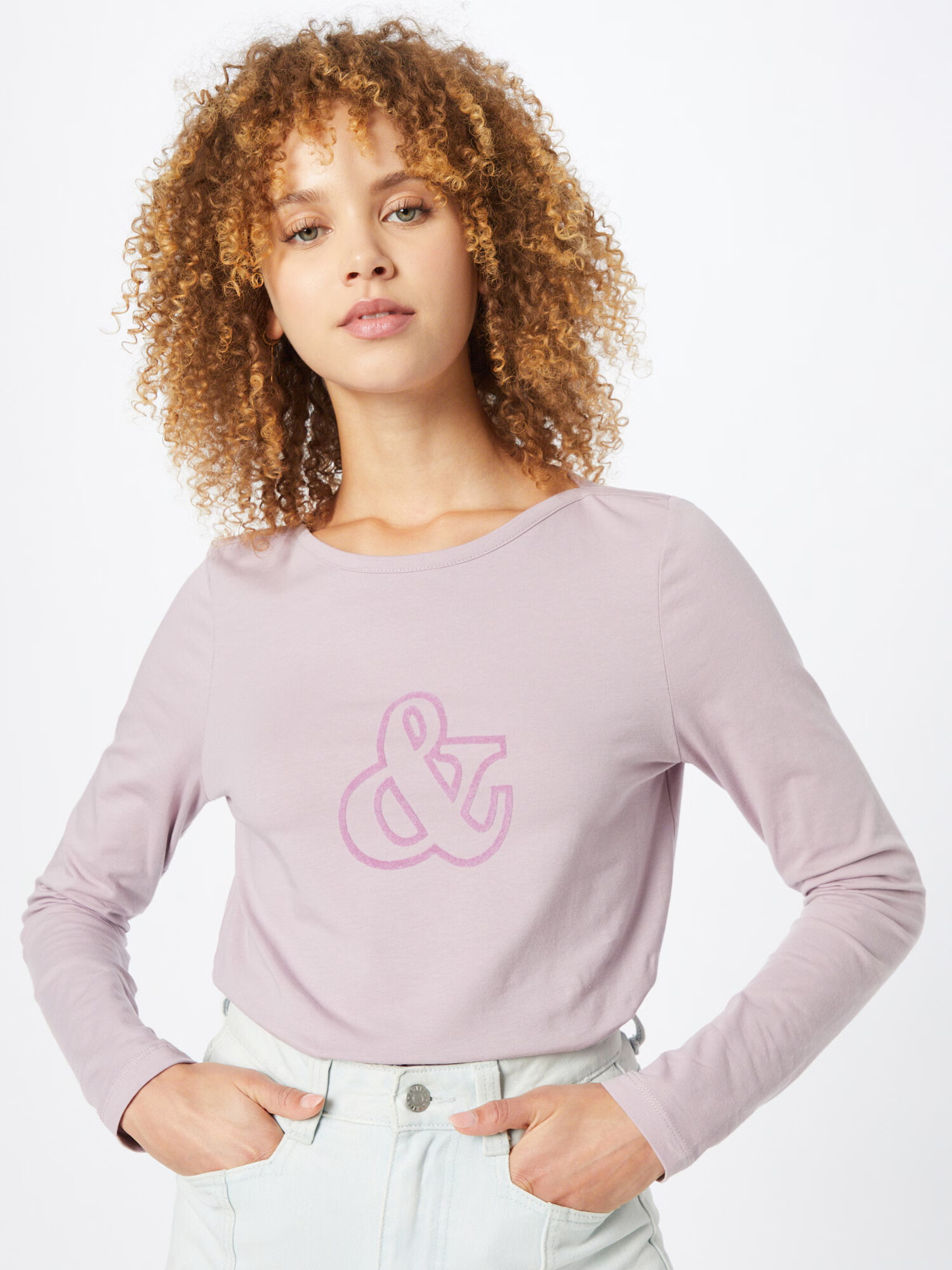 MORE & MORE Tricou lila / mov pastel - Pled.ro