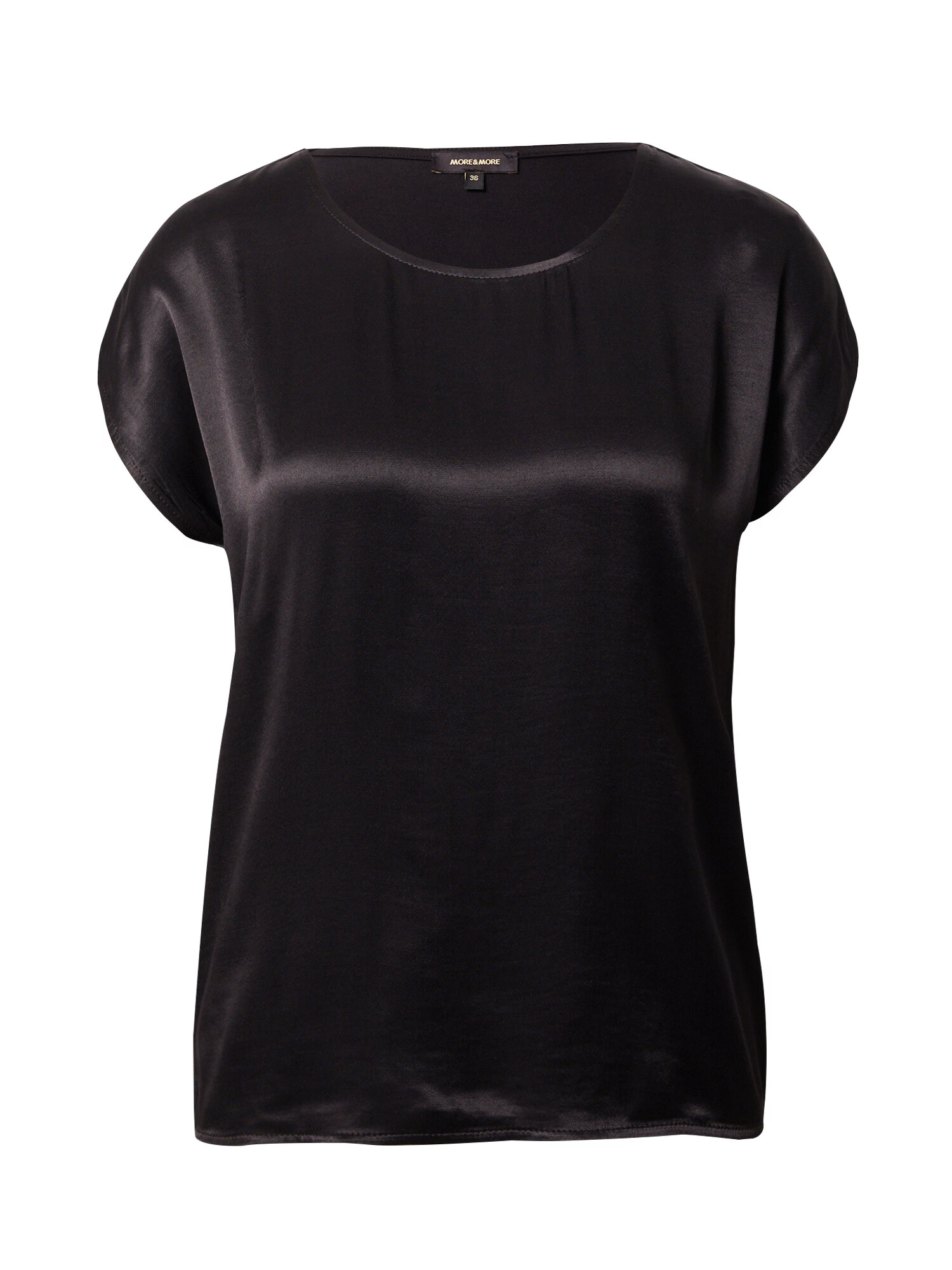 MORE & MORE Tricou negru - Pled.ro