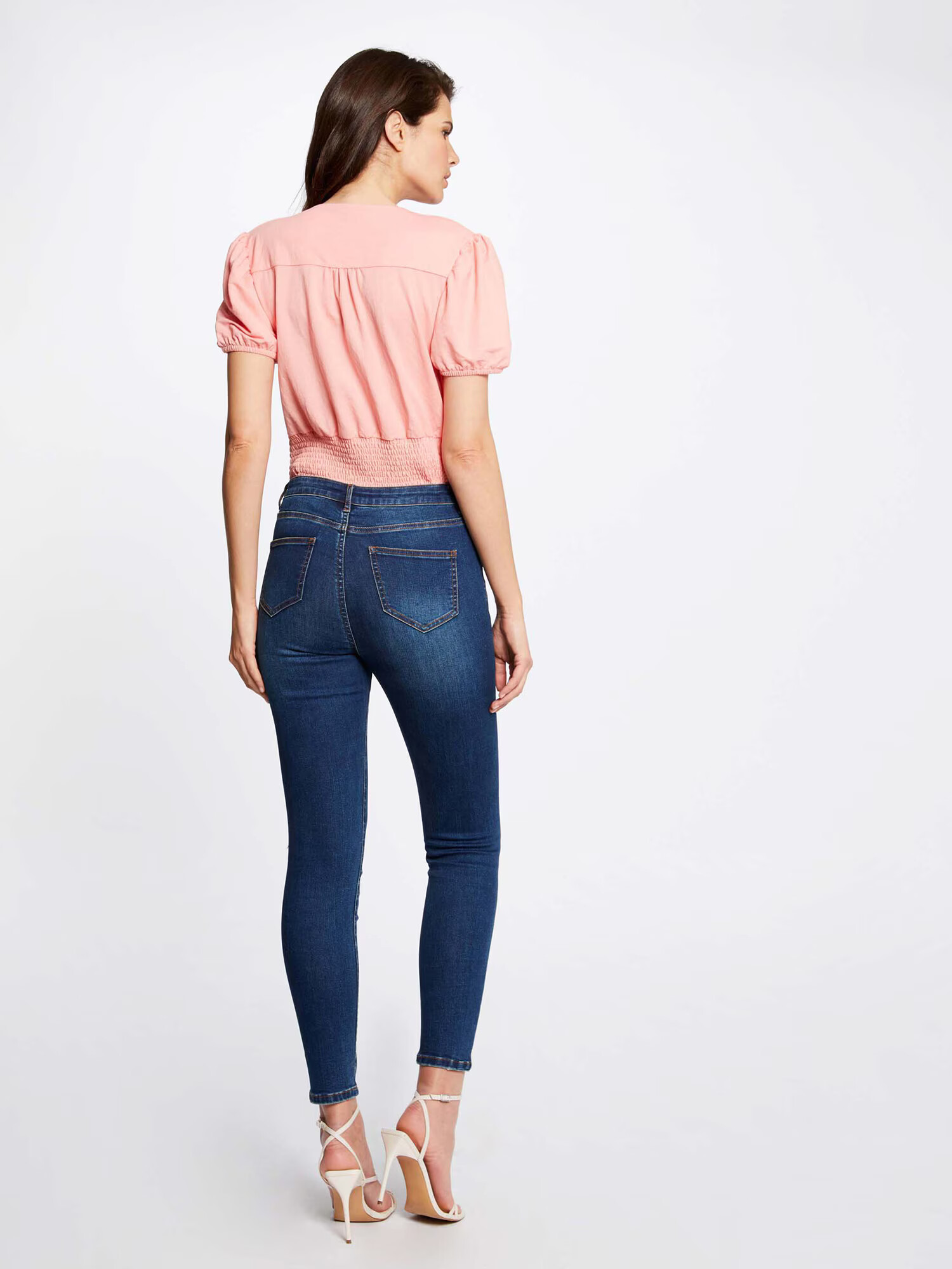 Morgan Jeans albastru denim - Pled.ro