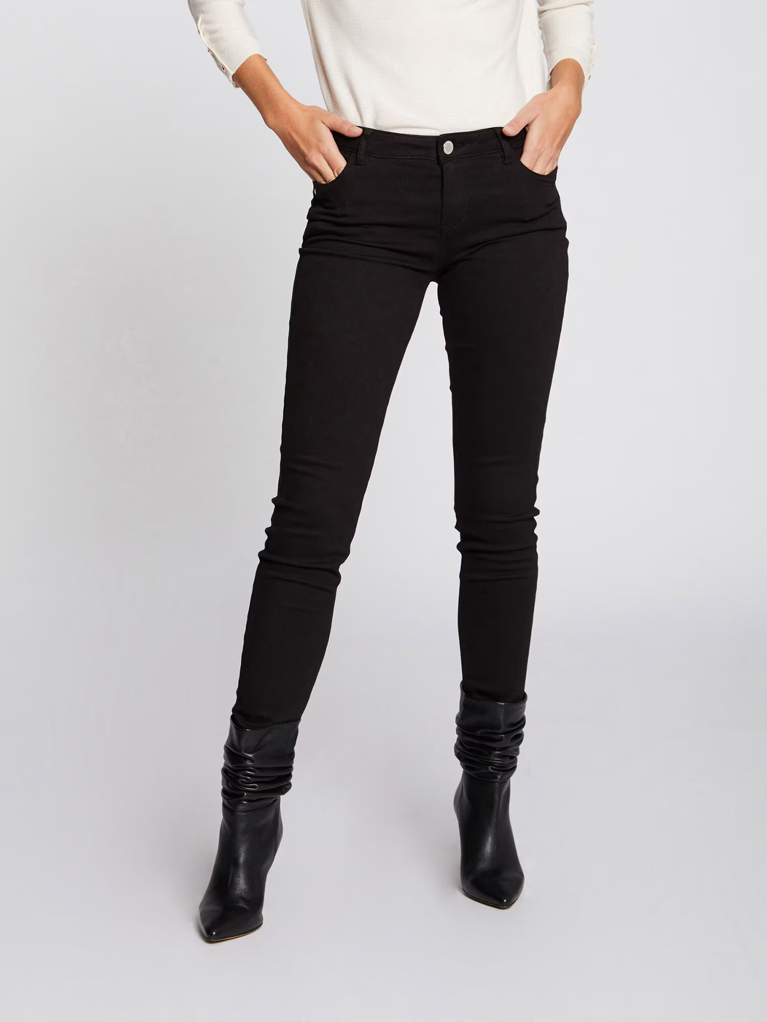 Morgan Jeans 'PETRA' negru - Pled.ro