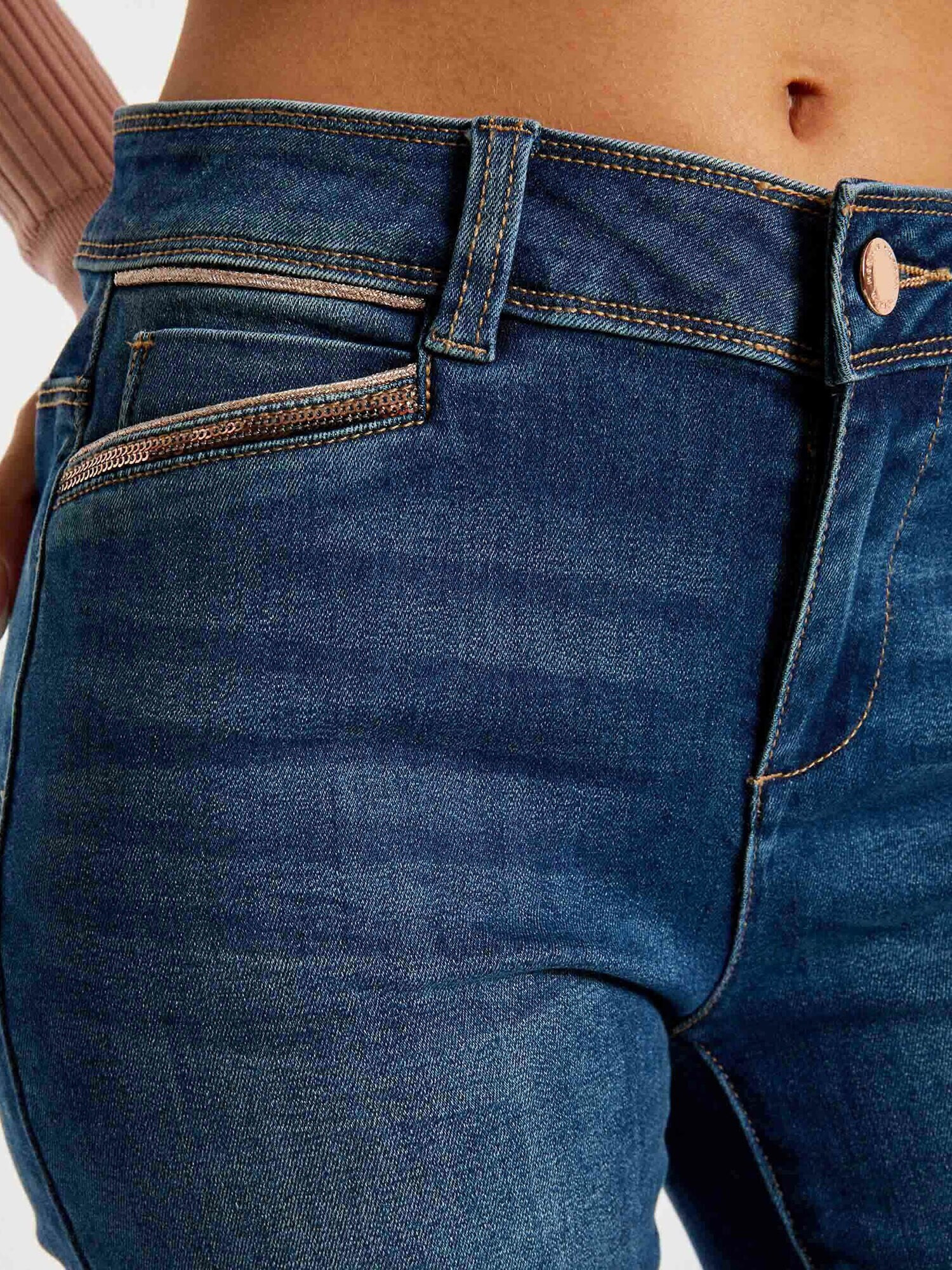 Morgan Jeans 'PAMELY' albastru denim - Pled.ro