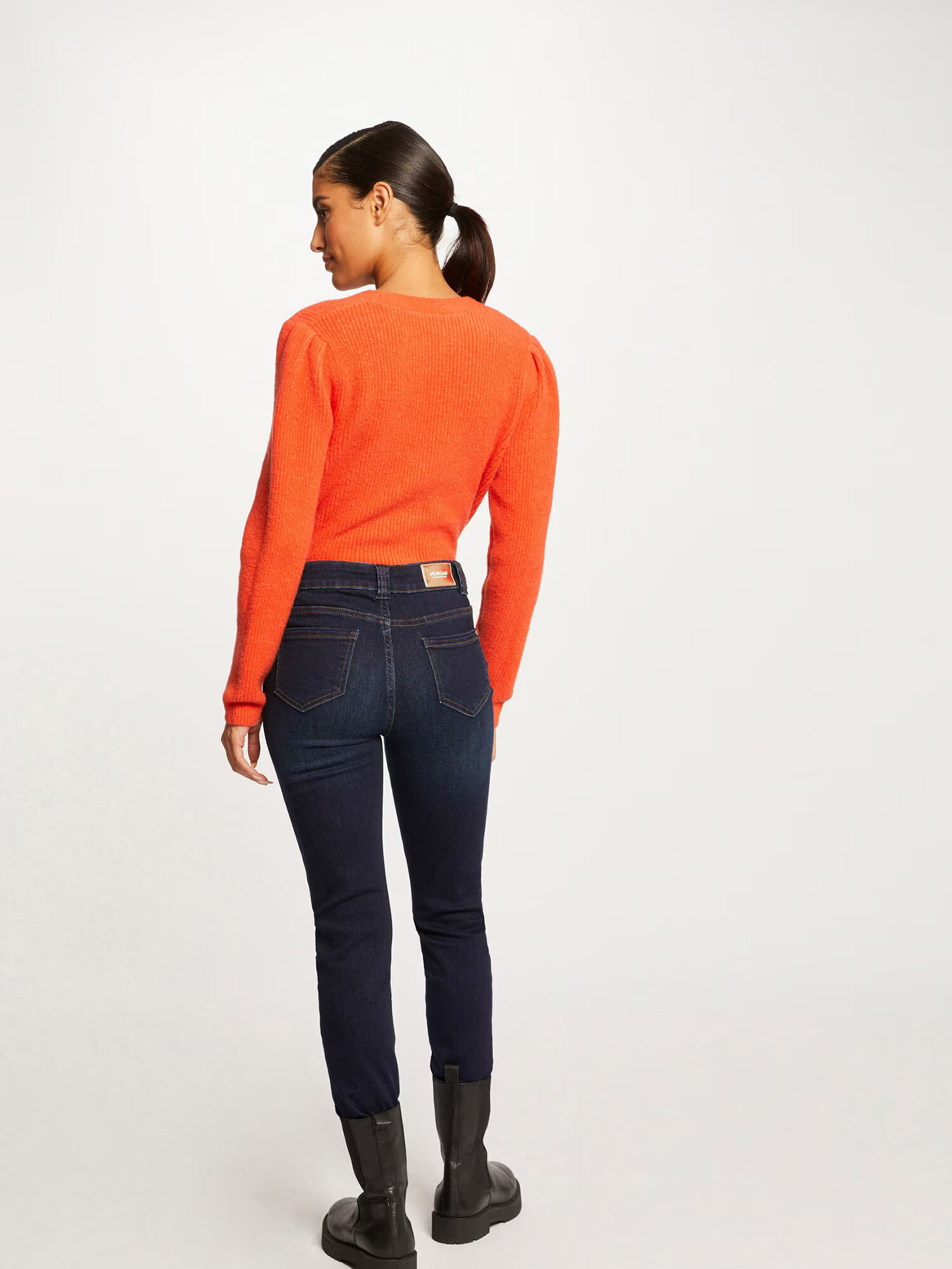 Morgan Jeans 'POMS' albastru denim - Pled.ro