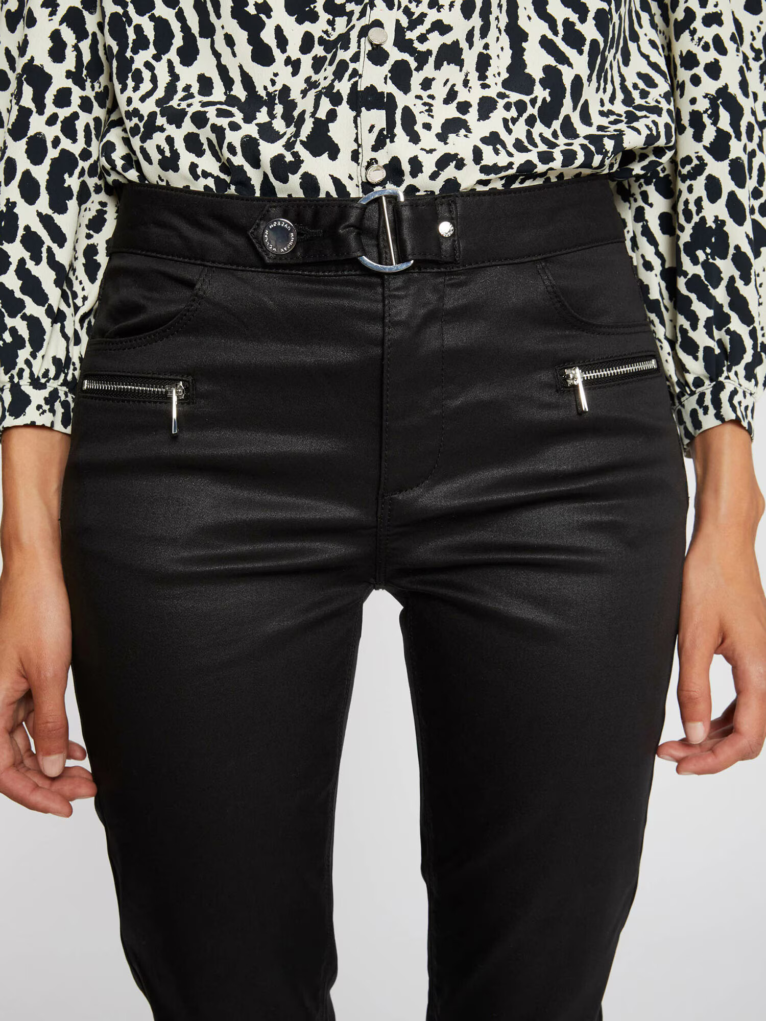 Morgan Pantaloni negru - Pled.ro