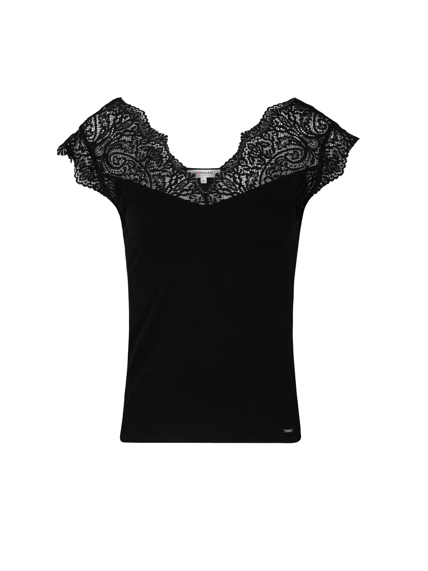 Morgan Tricou 'DENO' negru - Pled.ro