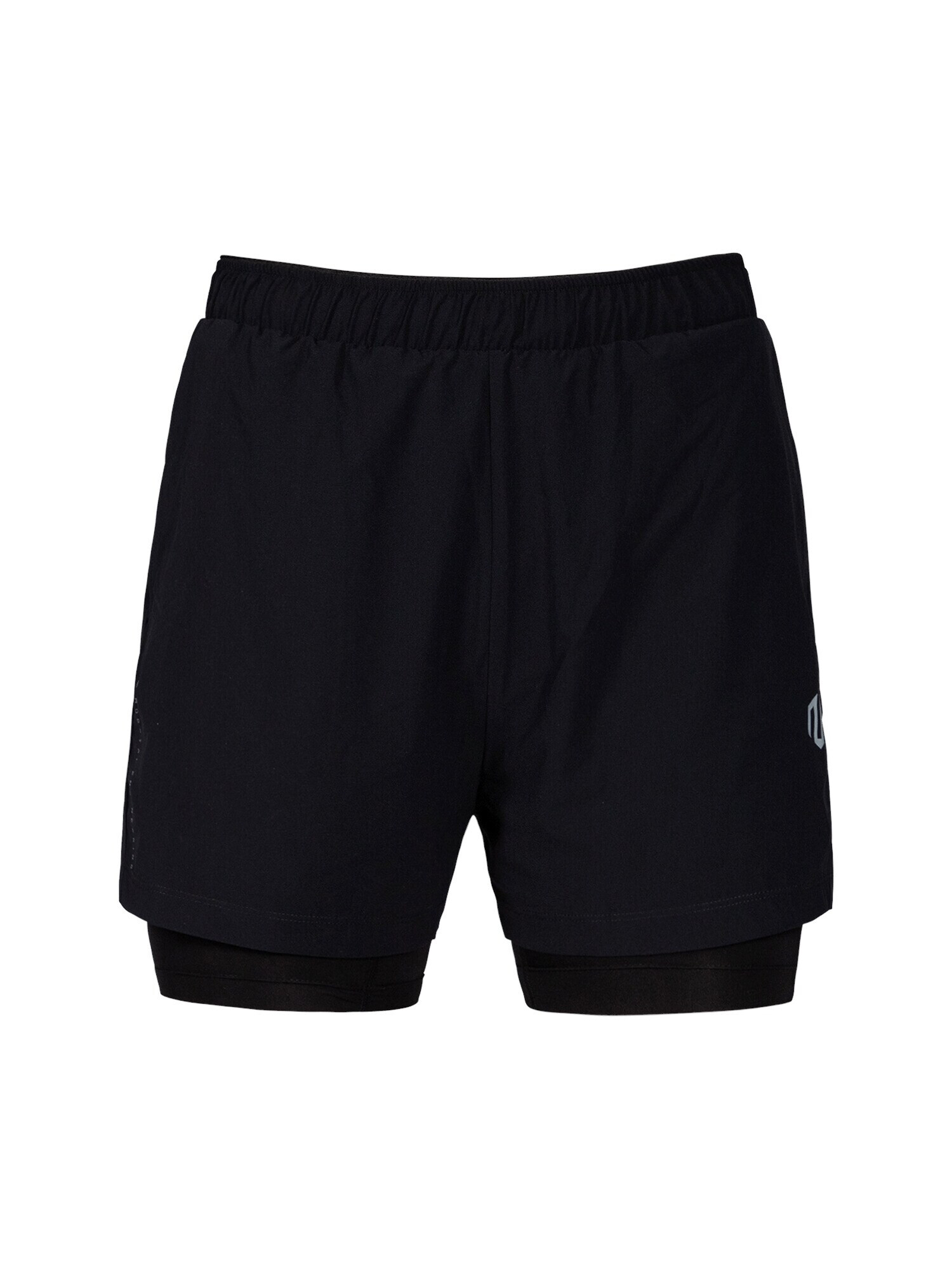 MOROTAI Pantaloni sport ' Kansei Shorts ' gri / negru - Pled.ro