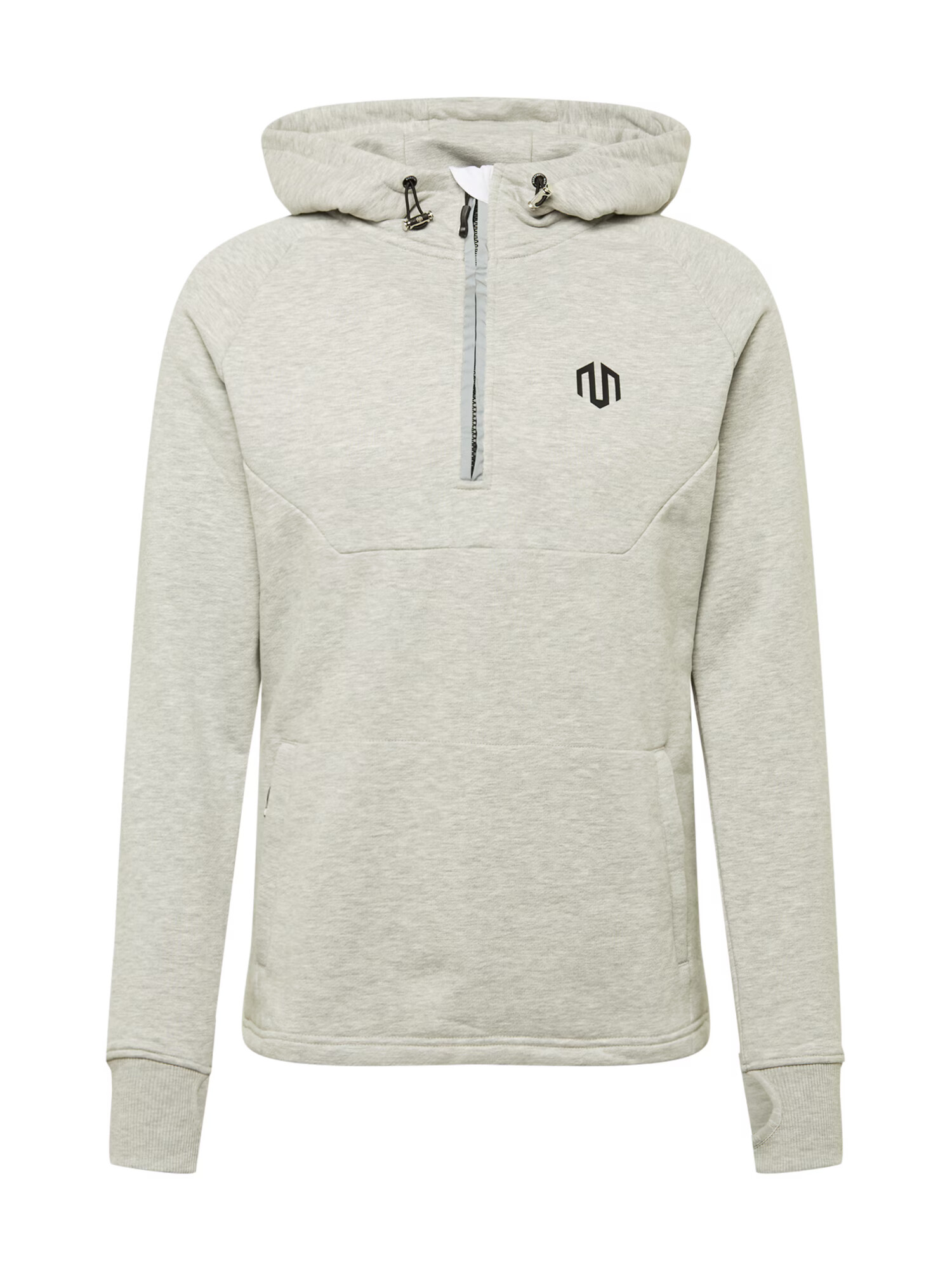 MOROTAI Pulovere sport ' Neotech Zip Hoodie ' gri deschis - Pled.ro