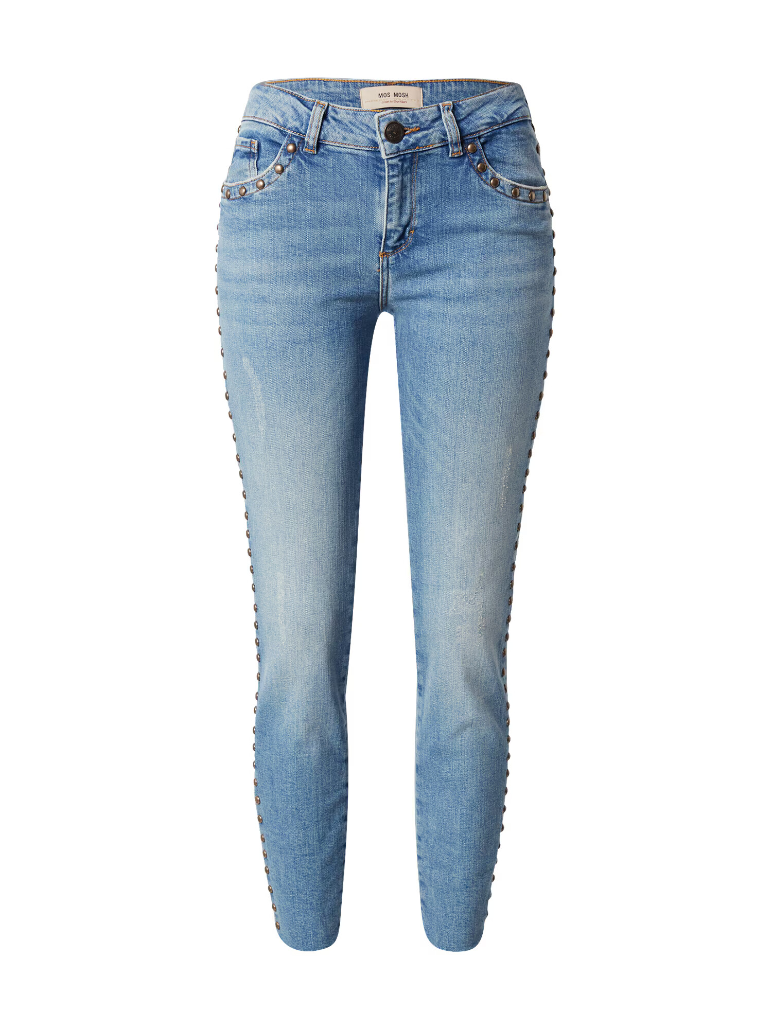 MOS MOSH Jeans albastru denim - Pled.ro