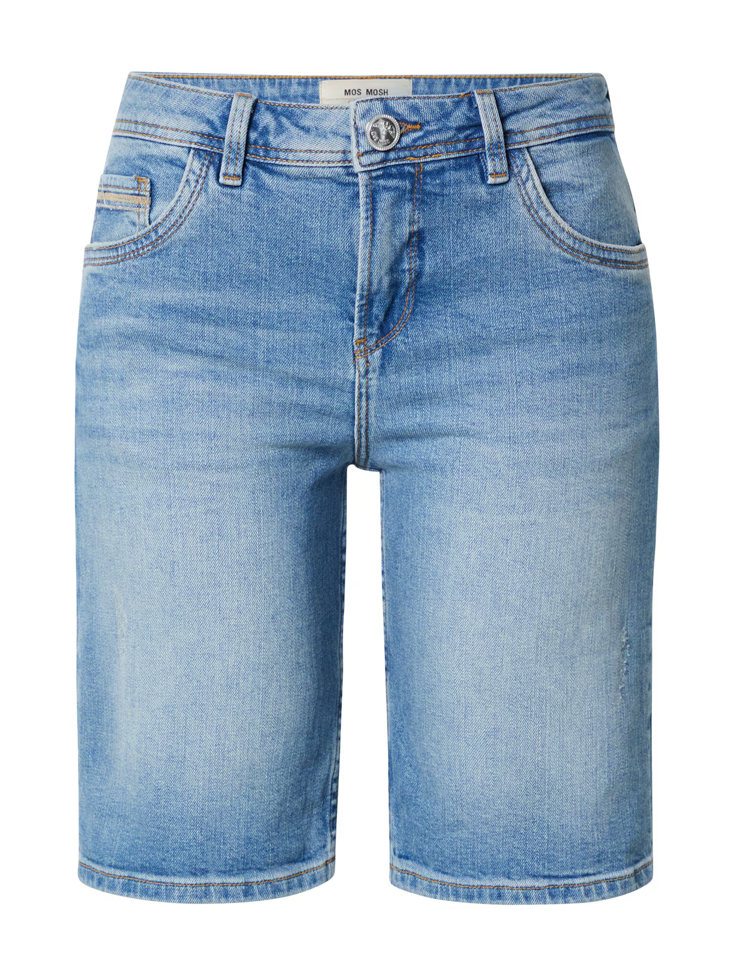 MOS MOSH Jeans albastru denim - Pled.ro