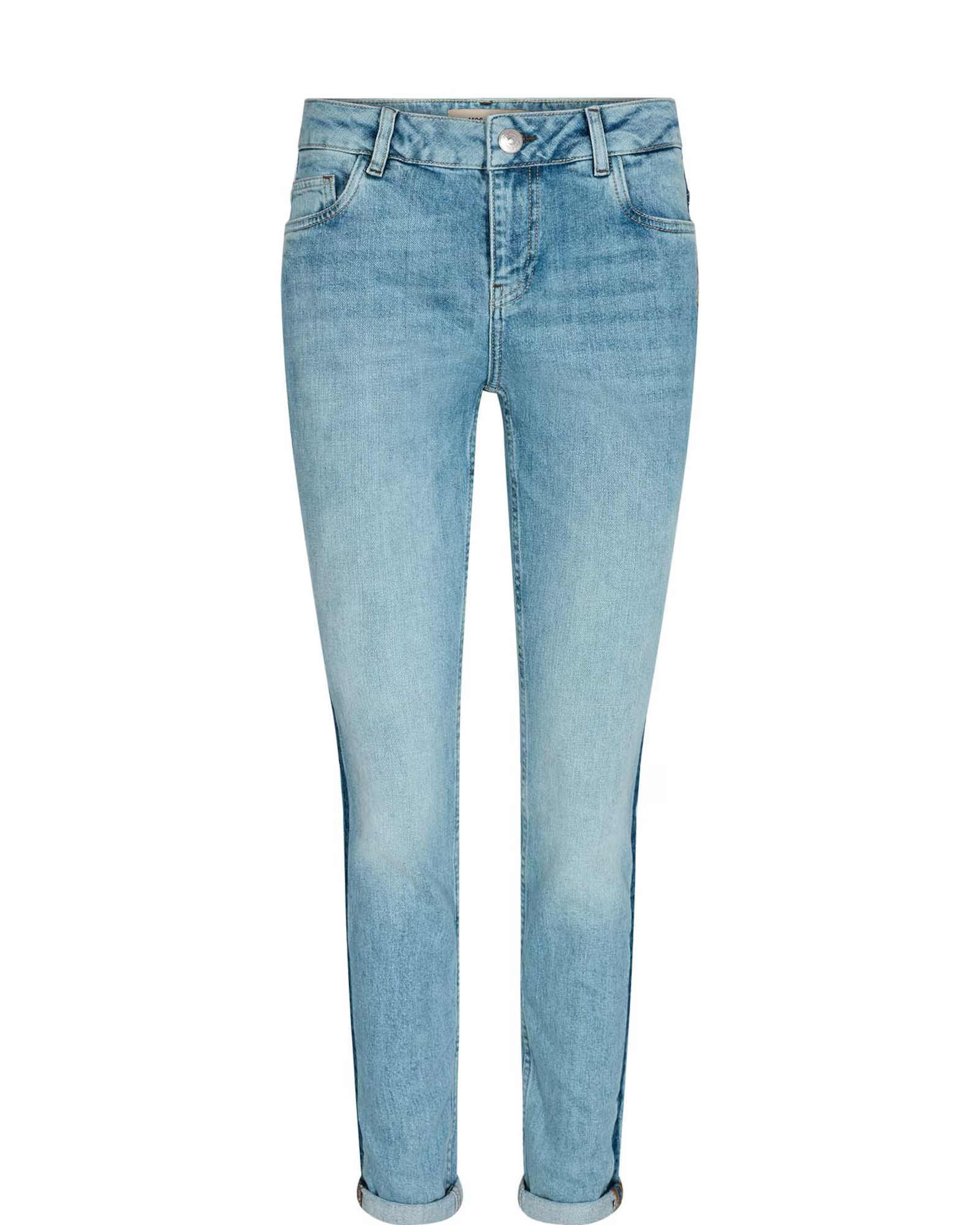 MOS MOSH Jeans albastru deschis - Pled.ro