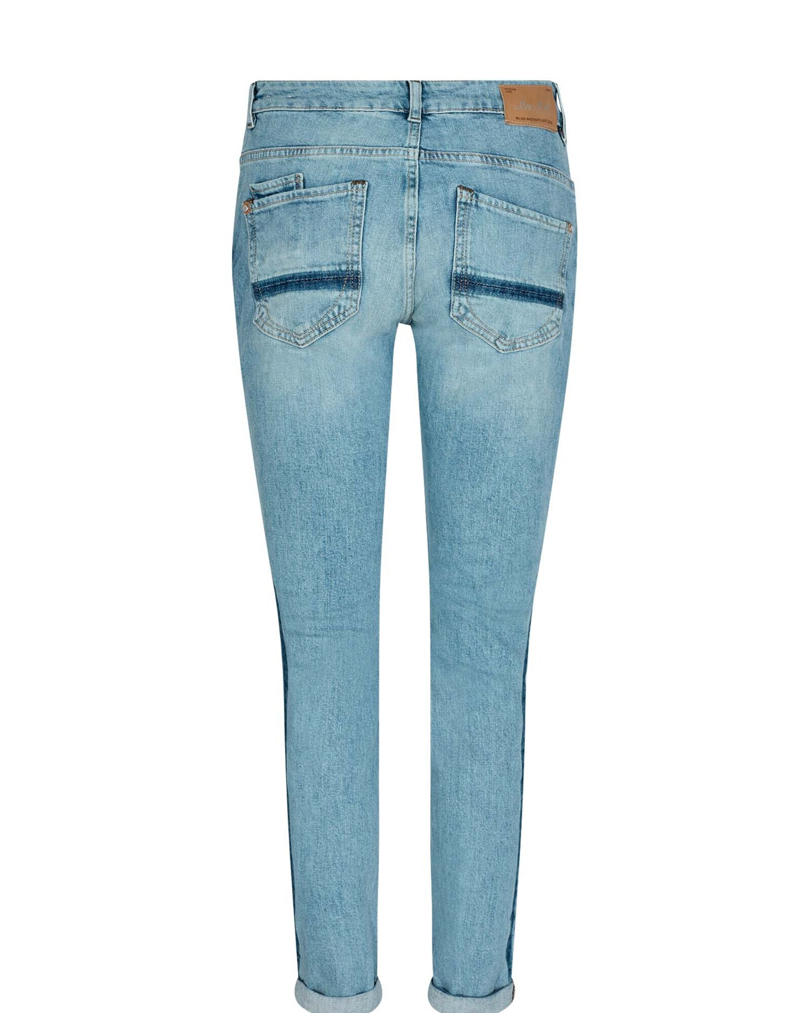 MOS MOSH Jeans albastru deschis - Pled.ro